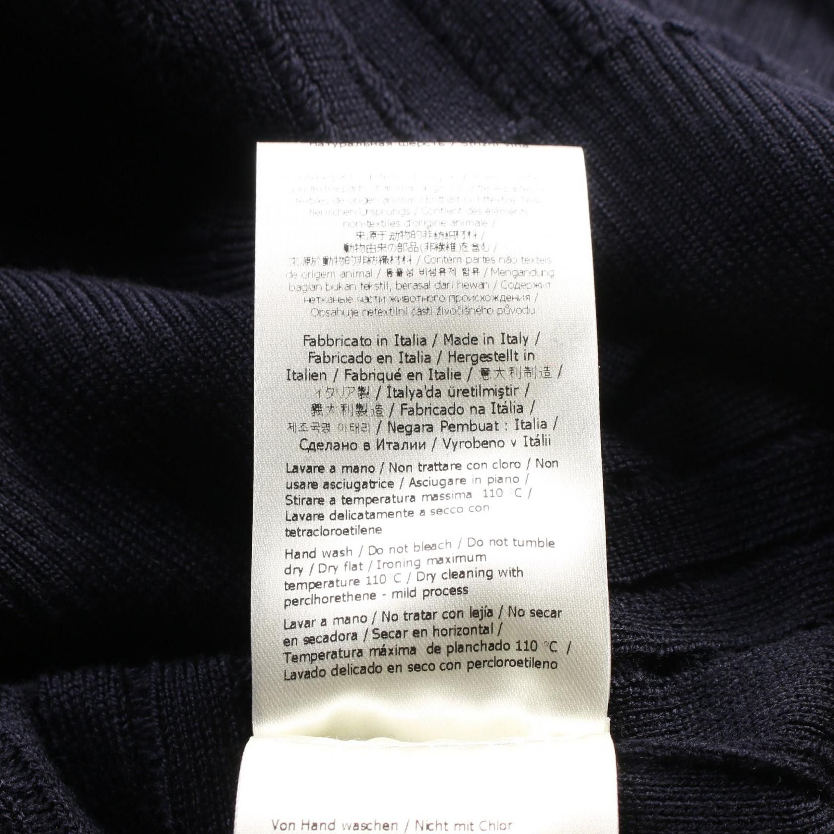 Fendi Fendi Fendi FF logo wool knitwear Textile Tops DUTY FREE for USA Size ONE SIZE - 5 Thumbnail