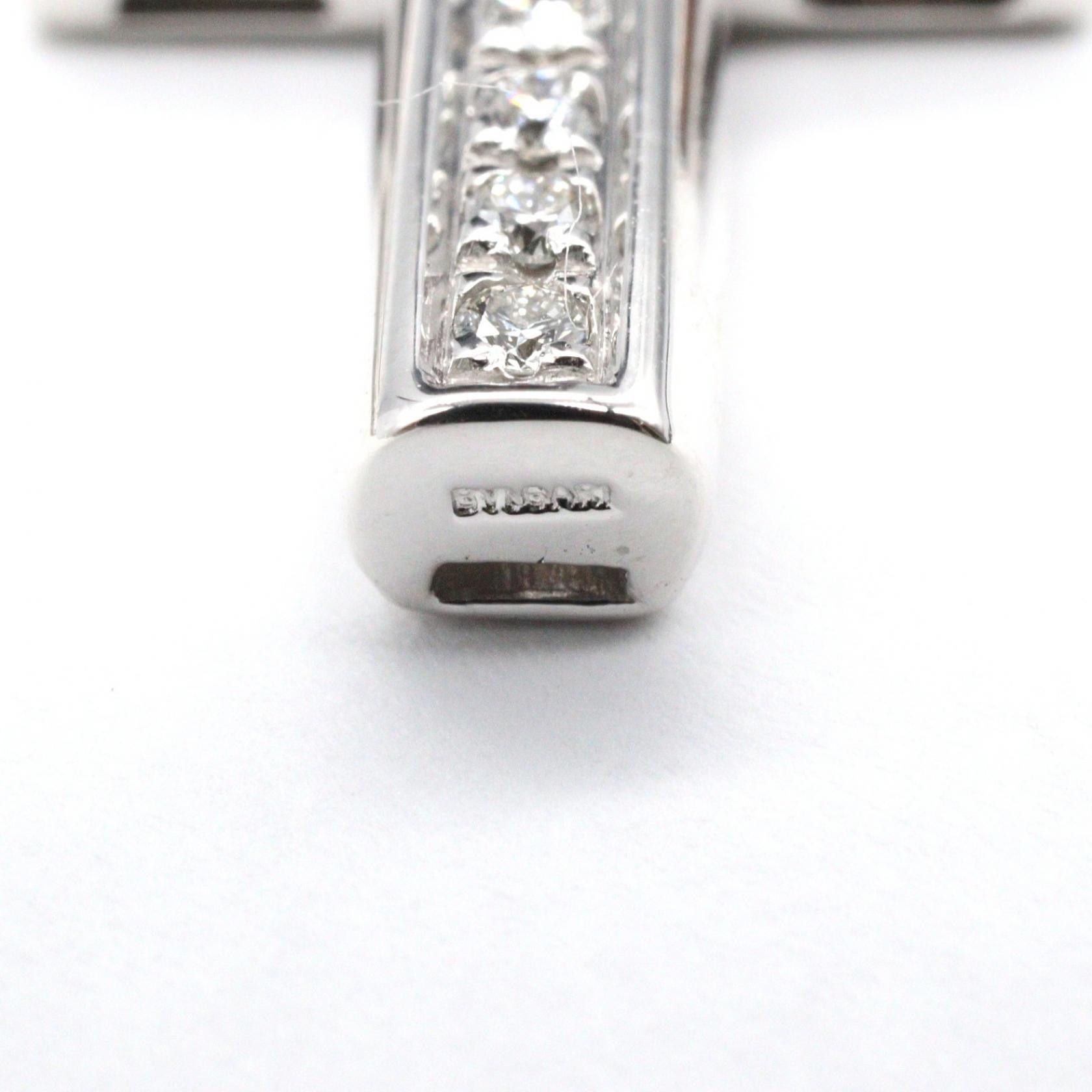 Bvlgari Bvlgari Bvlgari Latin Cross Au750 Diamond Necklace Precious Metal Necklace DUTY FREE for USA Size ONE SIZE - 4 Thumbnail