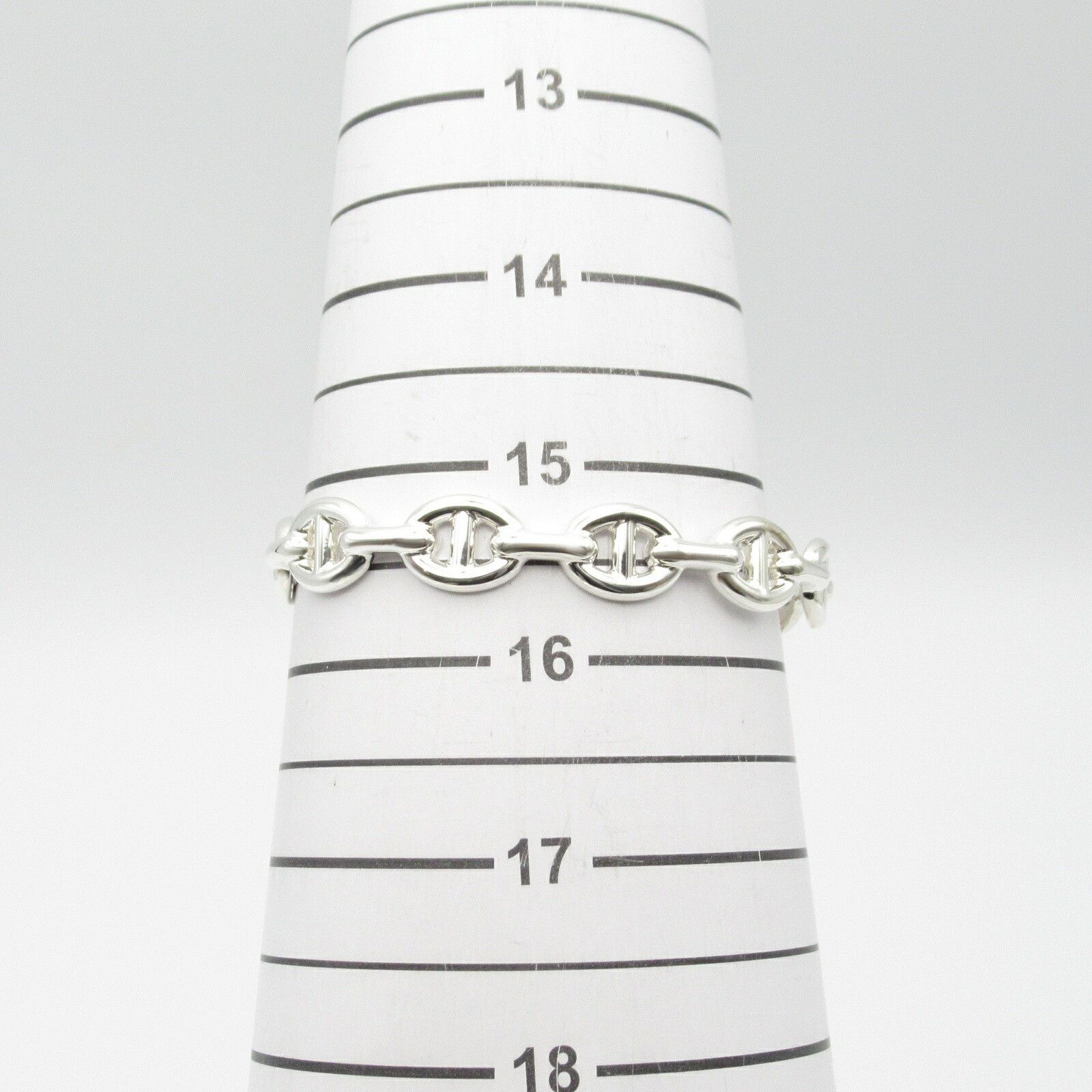 Hermes Hermes Hermes Chaine dAncre Enchainee 925 Silver Bangle Precious Metal Bangle DUTY FREE for USA Size ONE SIZE - 6 Thumbnail