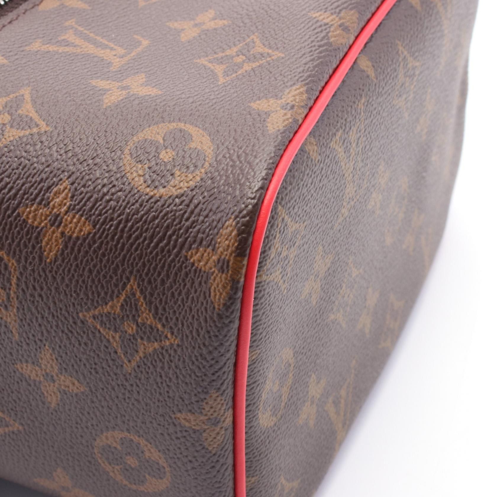 Louis Vuitton Louis Vuitton Louis Vuitton Nice Mini Monogram Macassar Handbag Textile Handbag M46766 DUTY FREE for USA Size ONE SIZE - 5 Thumbnail
