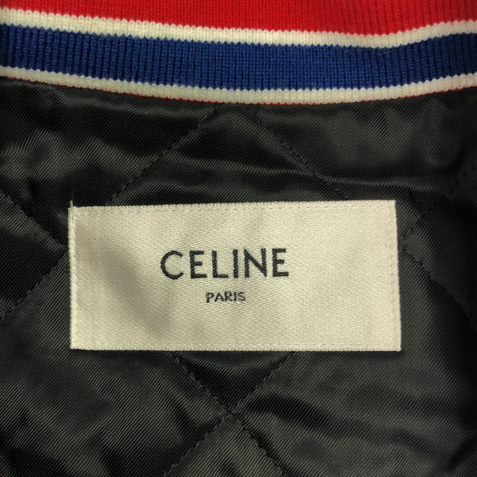 Celine Celine Celine Wool Varsity Jacket Textile Outerwear DUTY FREE for USA Size ONE SIZE - 5 Thumbnail
