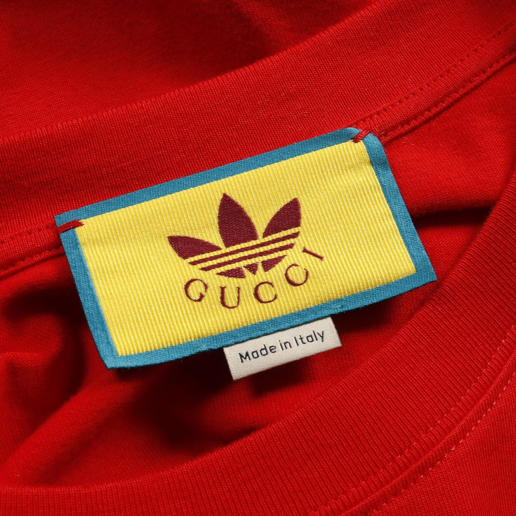 Gucci Gucci Gucci adidas speculum majus Cotton Top Textile T-Shirts DUTY FREE for USA Size ONE SIZE - 3 Thumbnail