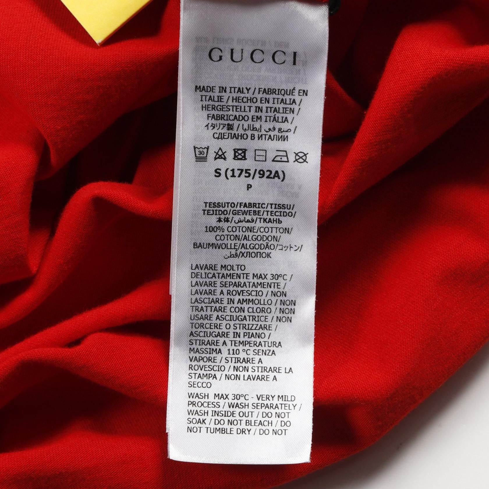 Gucci Gucci Gucci adidas speculum majus Cotton Top Textile T-Shirts DUTY FREE for USA Size ONE SIZE - 4 Thumbnail