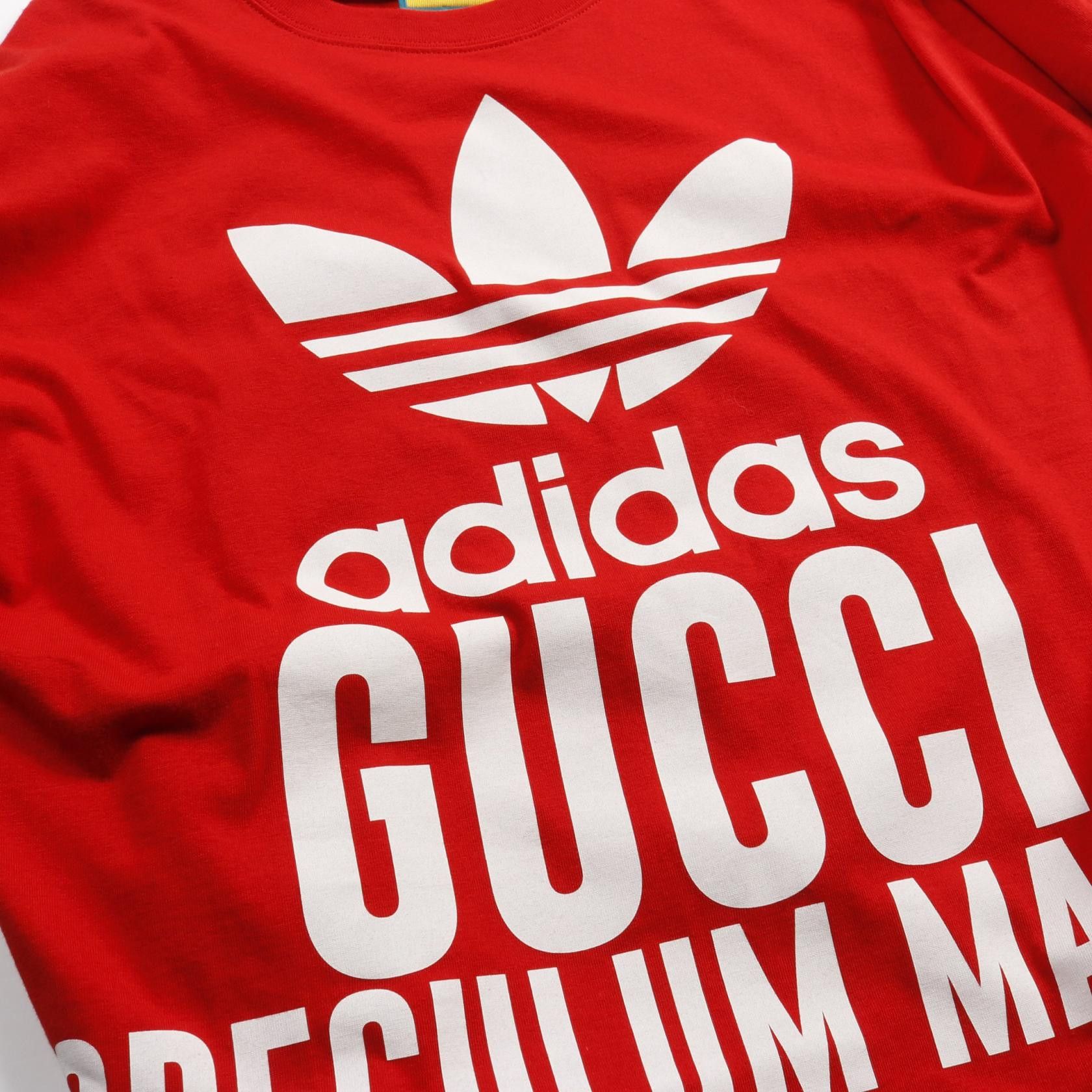 Gucci Gucci Gucci adidas speculum majus Cotton Top Textile T-Shirts DUTY FREE for USA Size ONE SIZE - 9 Thumbnail