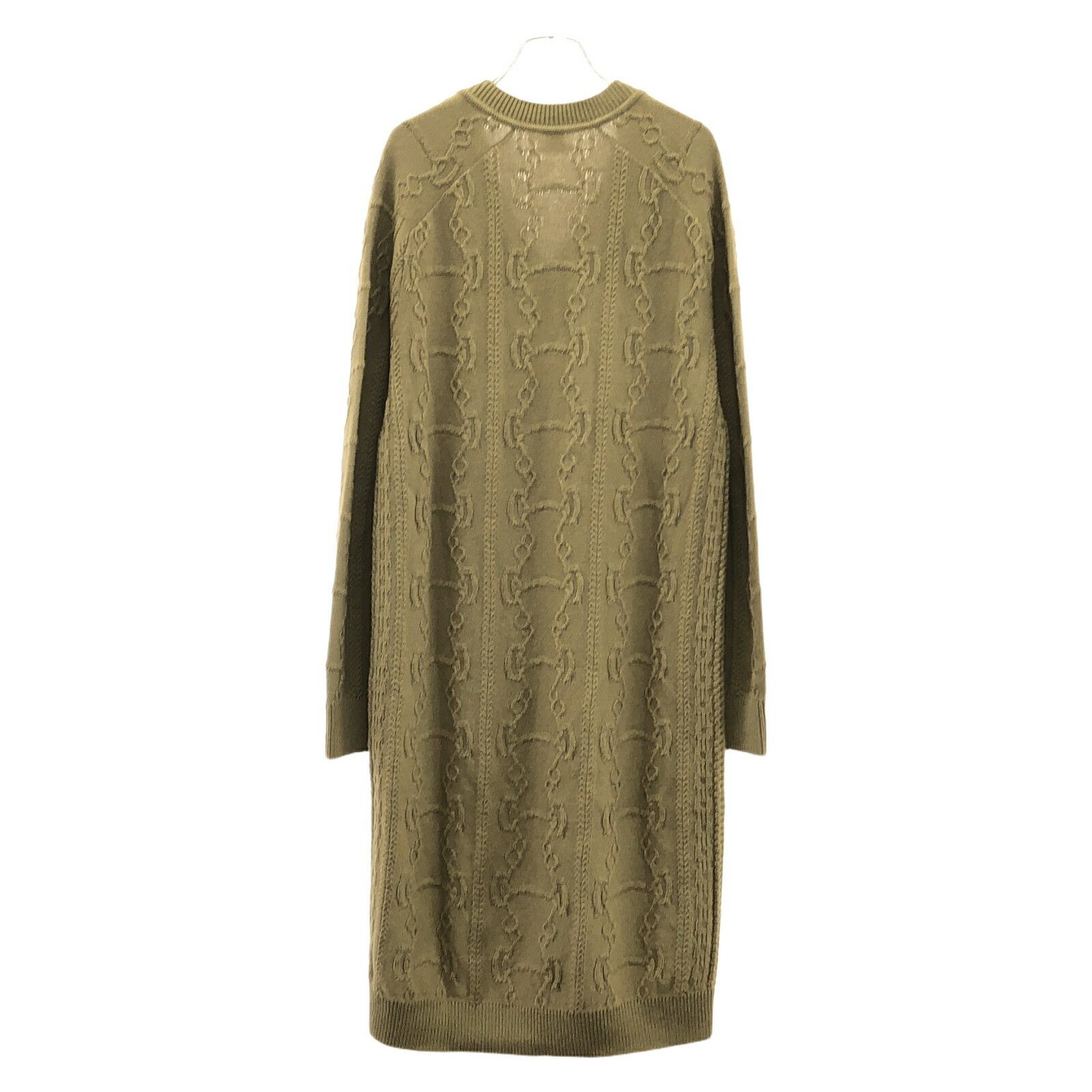 Hermes Hermes Hermes Wool Knit Dress Textile Dresses DUTY FREE for USA Size ONE SIZE - 2 Thumbnail