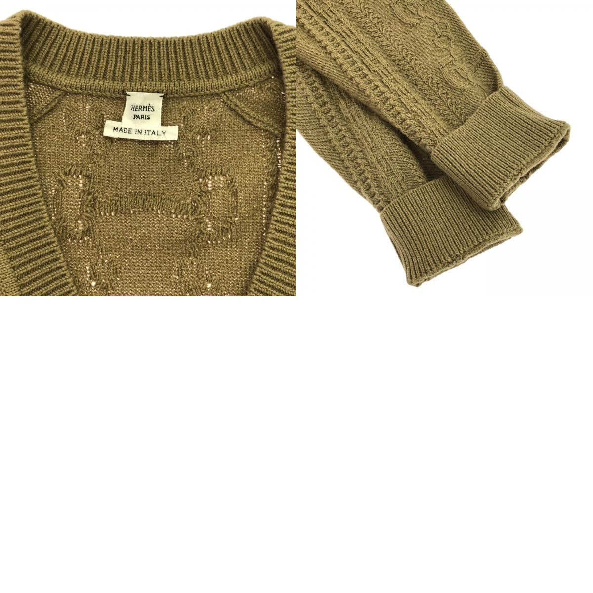 Hermes Hermes Hermes Wool Knit Dress Textile Dresses DUTY FREE for USA Size ONE SIZE - 10 Thumbnail