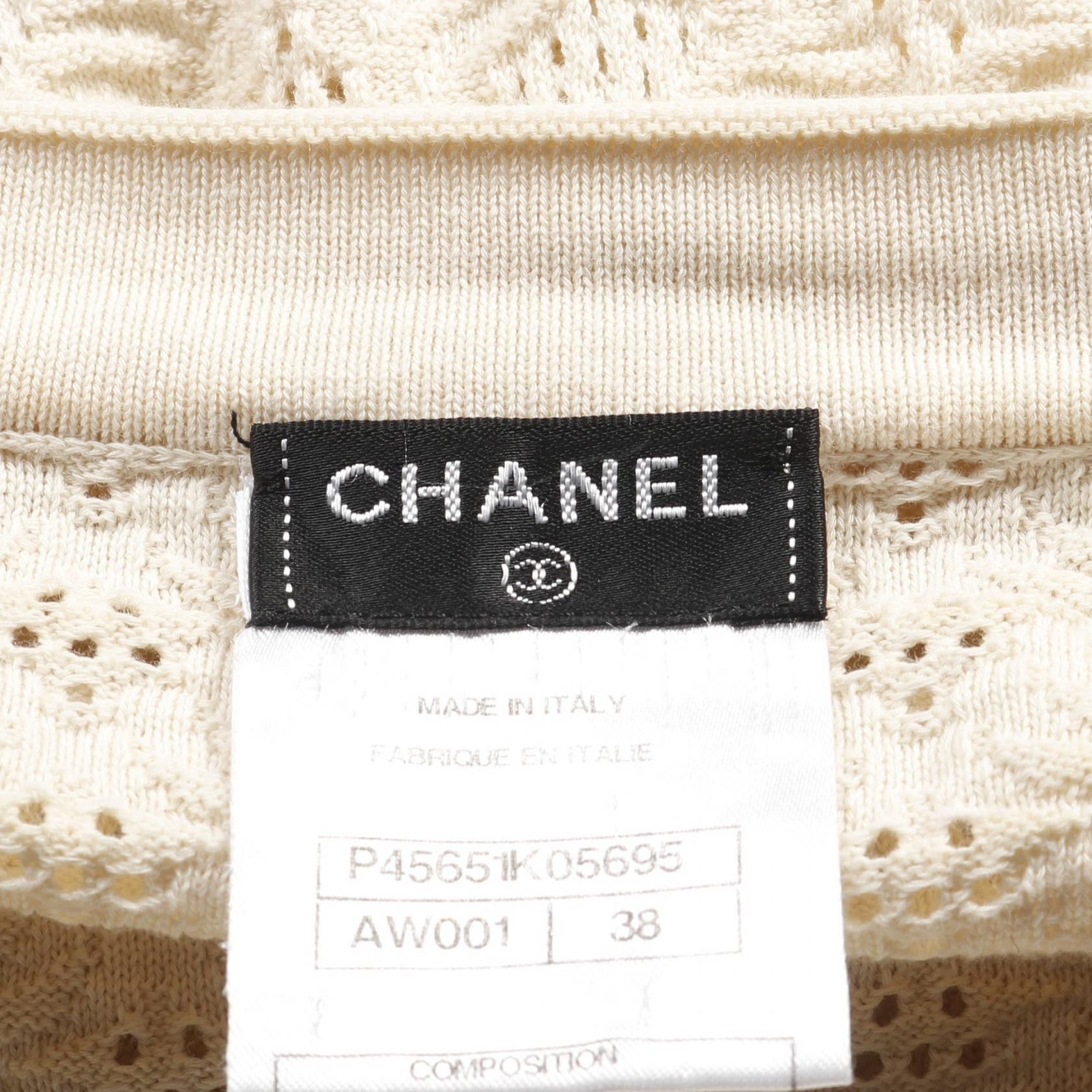 Chanel Chanel Chanel Cotton Dress Textile Dresses P45651 DUTY FREE for USA Size ONE SIZE - 3 Thumbnail