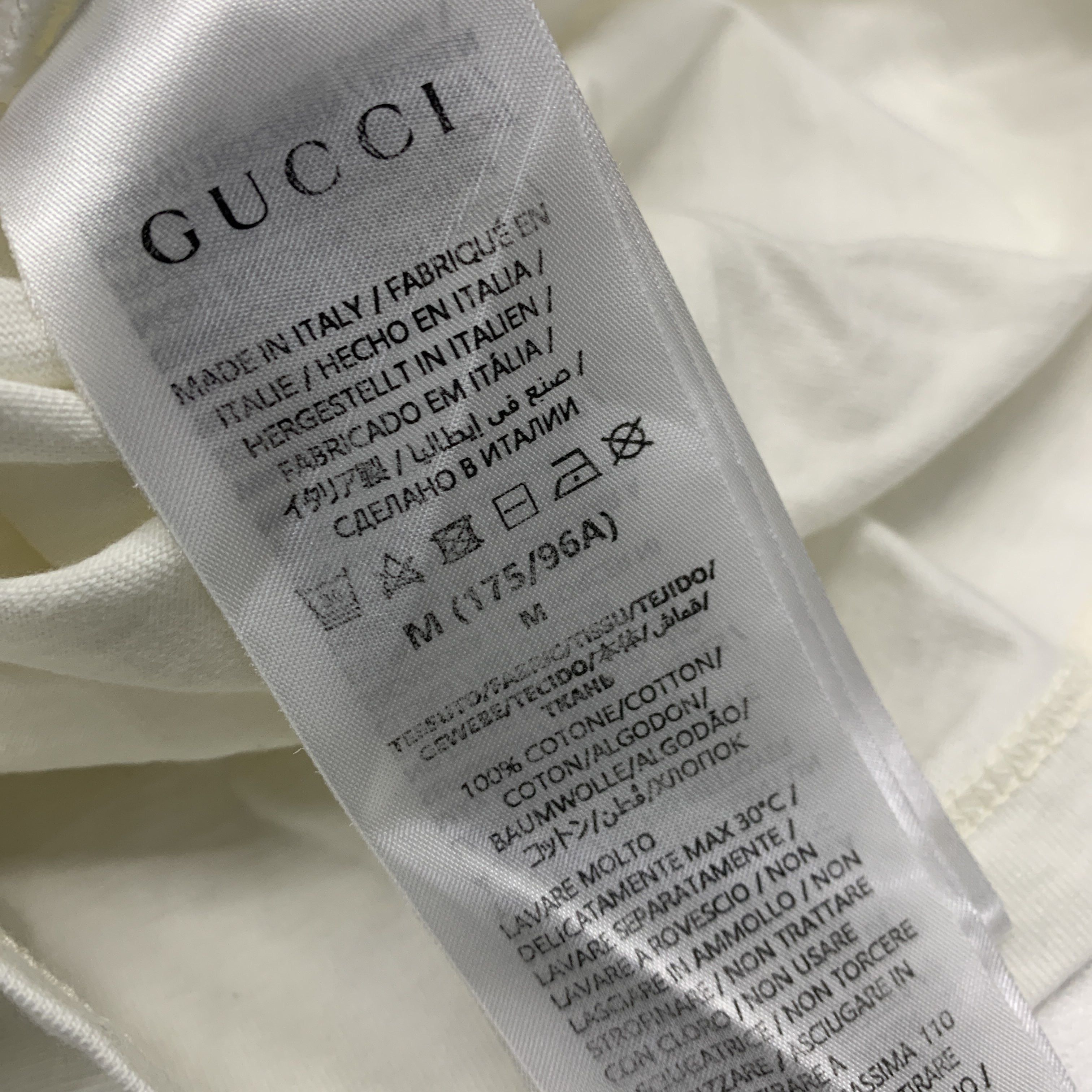 Gucci Gucci Interlocking Logo T-Shirt Size M Size US M / EU 48-50 / 2 - 4 Thumbnail