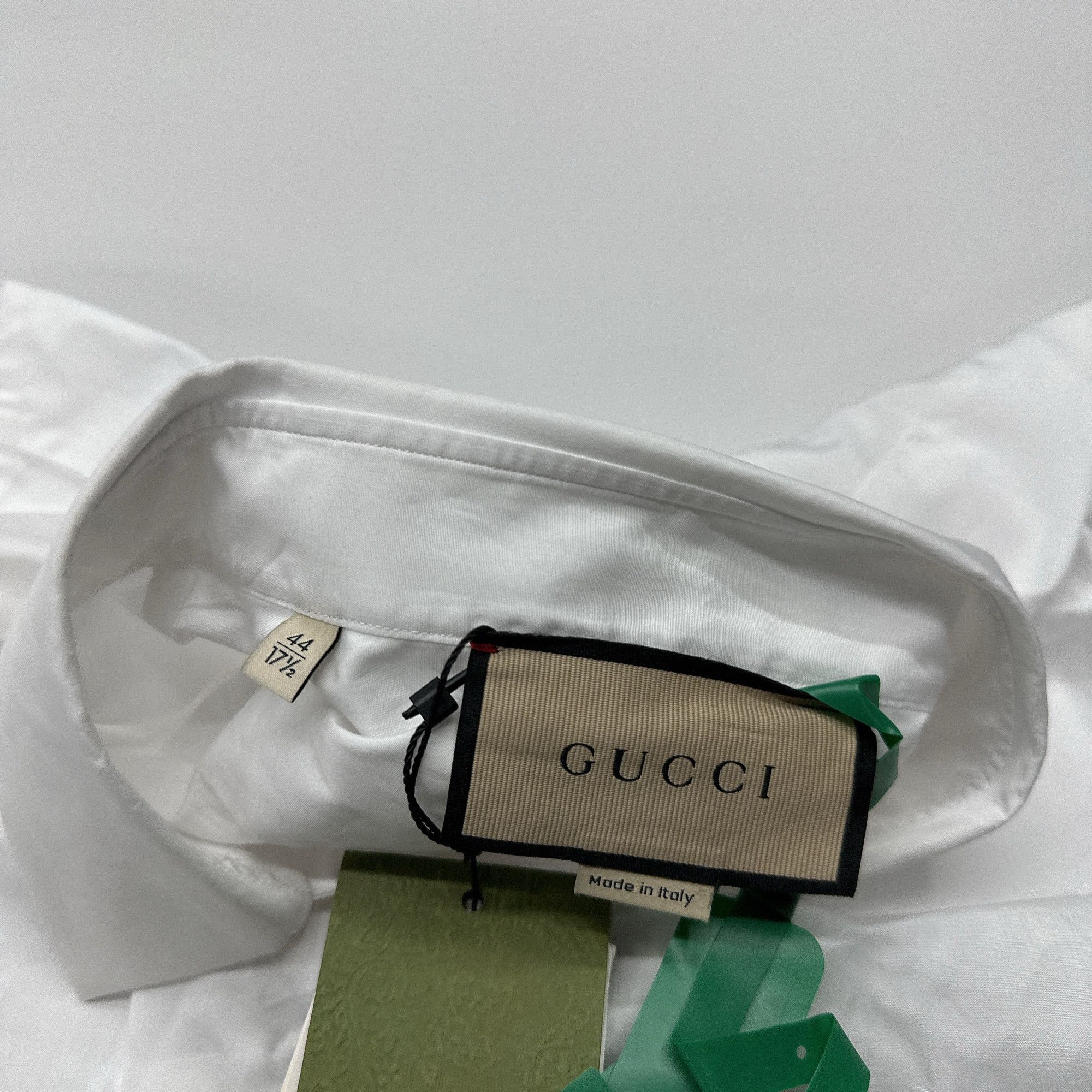 Gucci Gucci Cotton Button Up Shirt Size XL Size US XL / EU 56 / 4 - 3 Thumbnail