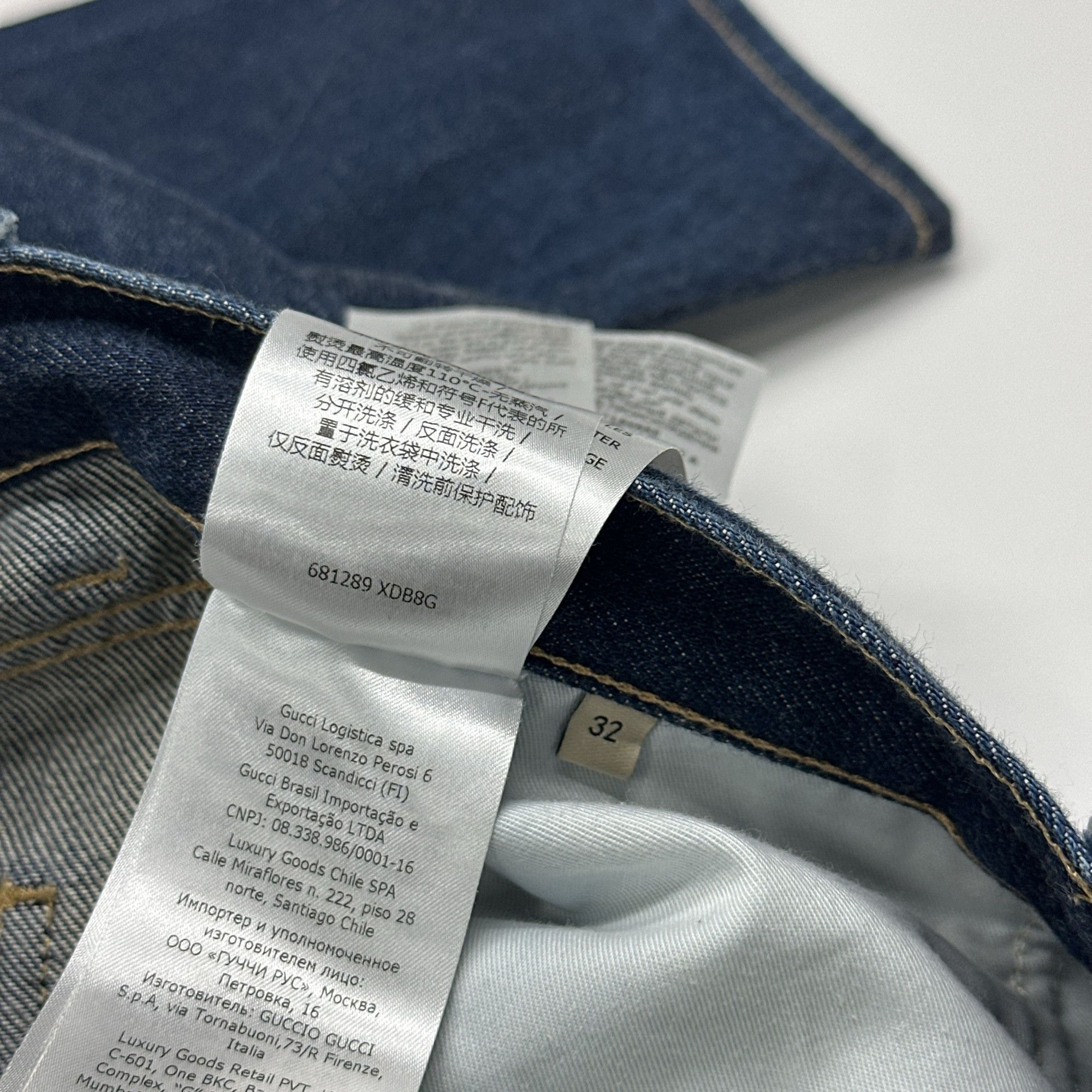 Gucci Gucci Horsebit Detail Denim Jeans Size 32 Size US 32 / EU 48 - 4 Thumbnail