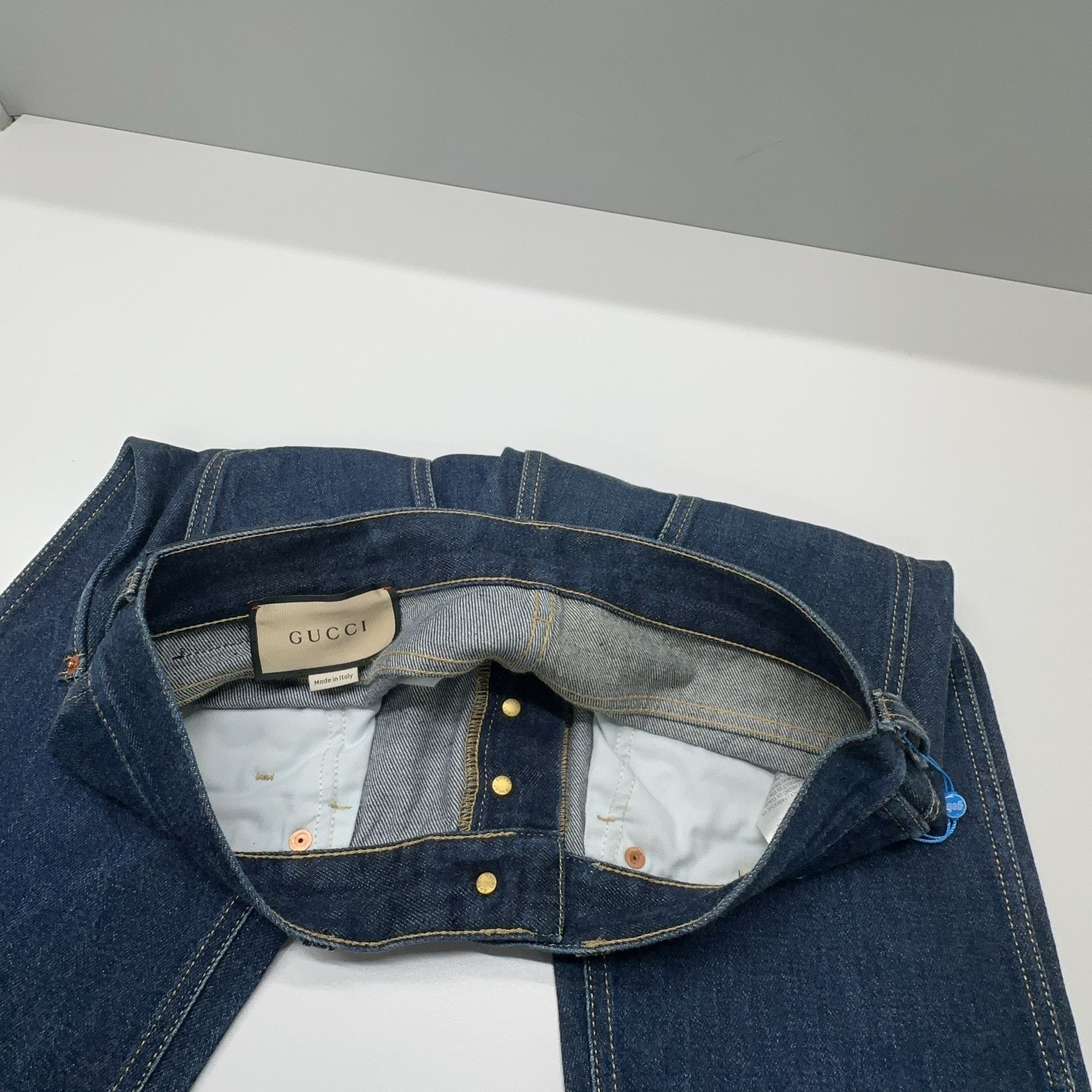 Gucci Gucci Horsebit Detail Denim Jeans Size 32 Size US 32 / EU 48 - 5 Thumbnail