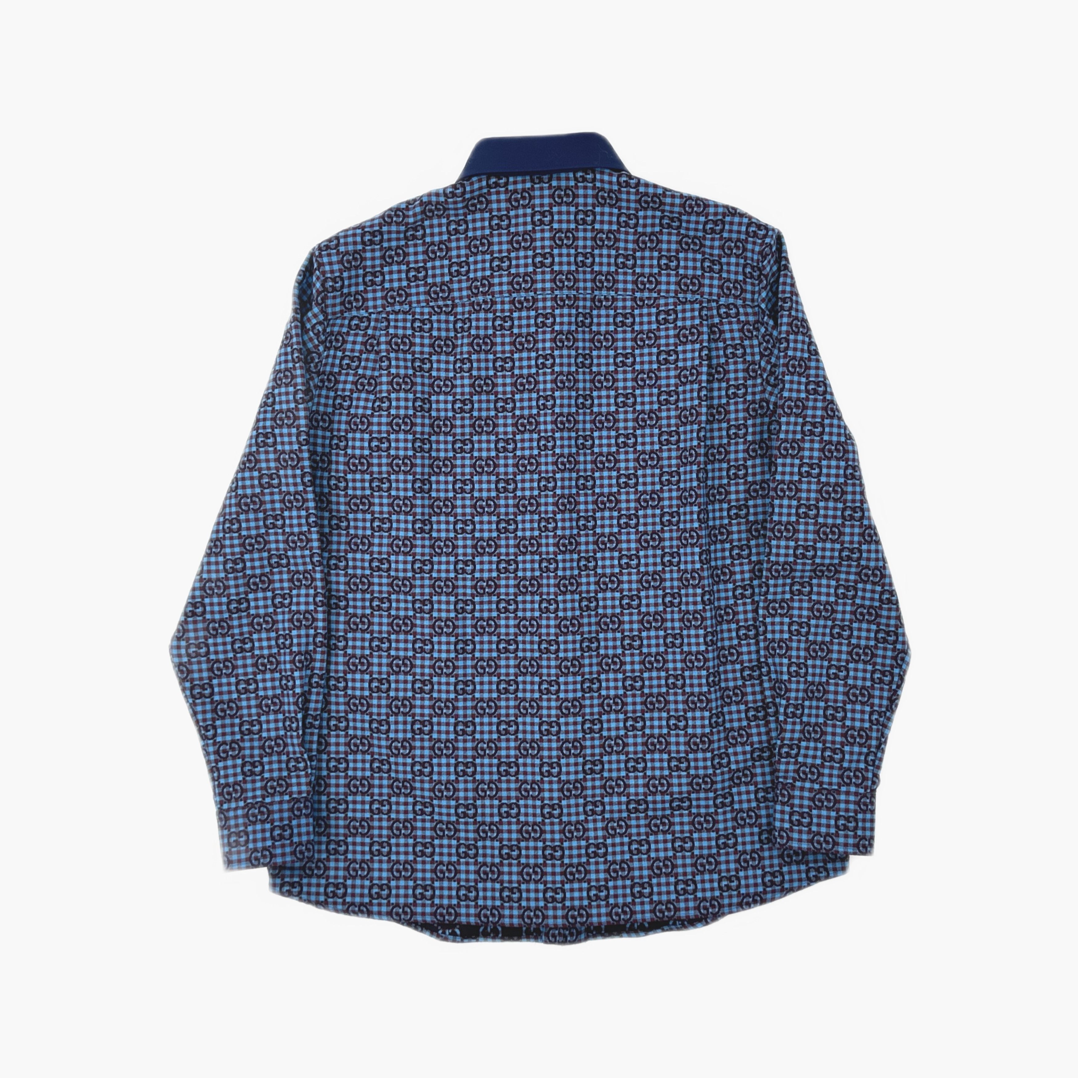 Gucci Gucci GG Logo Button Up Shirt Size S Size US S / EU 44-46 / 1 - 2 Thumbnail