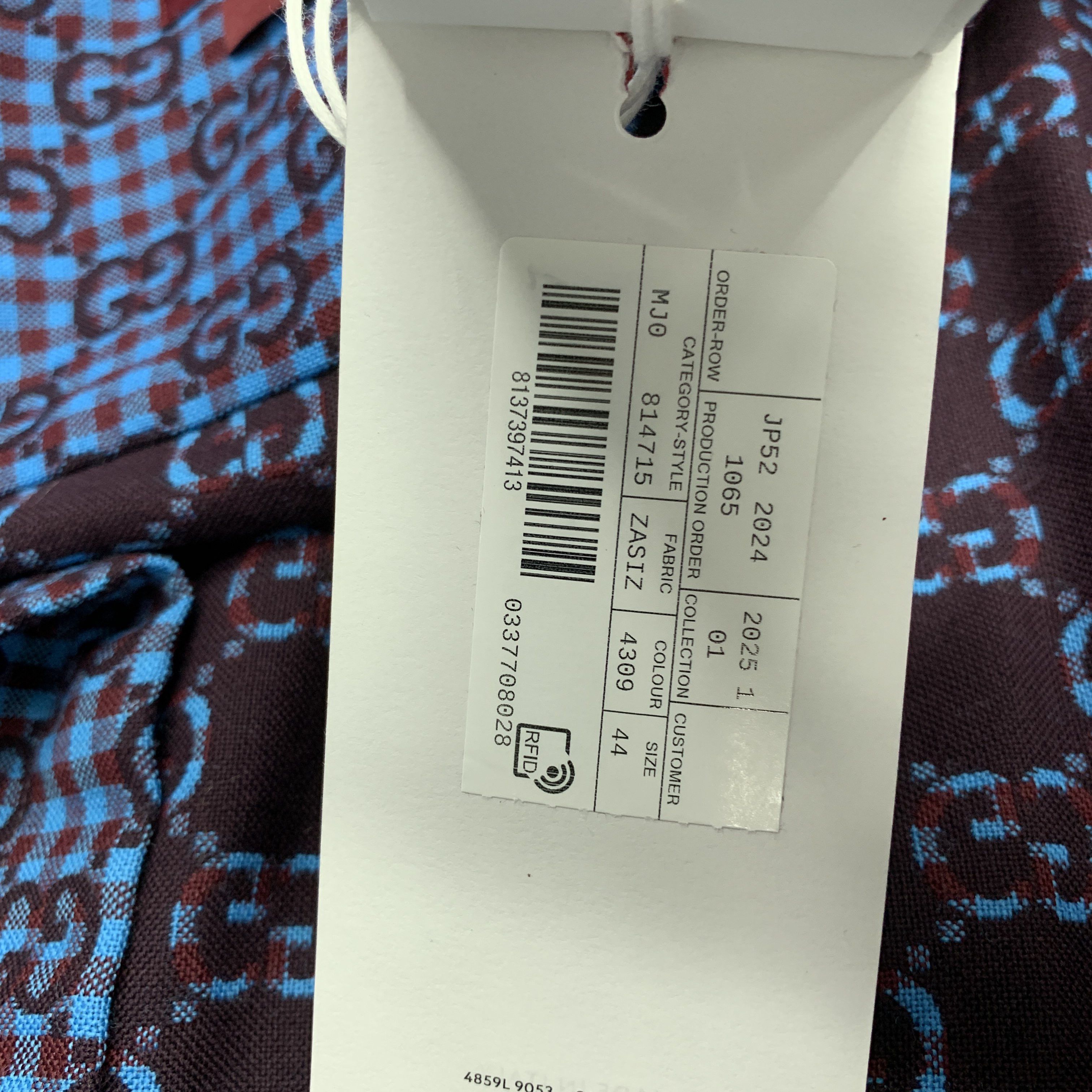 Gucci Gucci GG Logo Button Up Shirt Size S Size US S / EU 44-46 / 1 - 5 Thumbnail