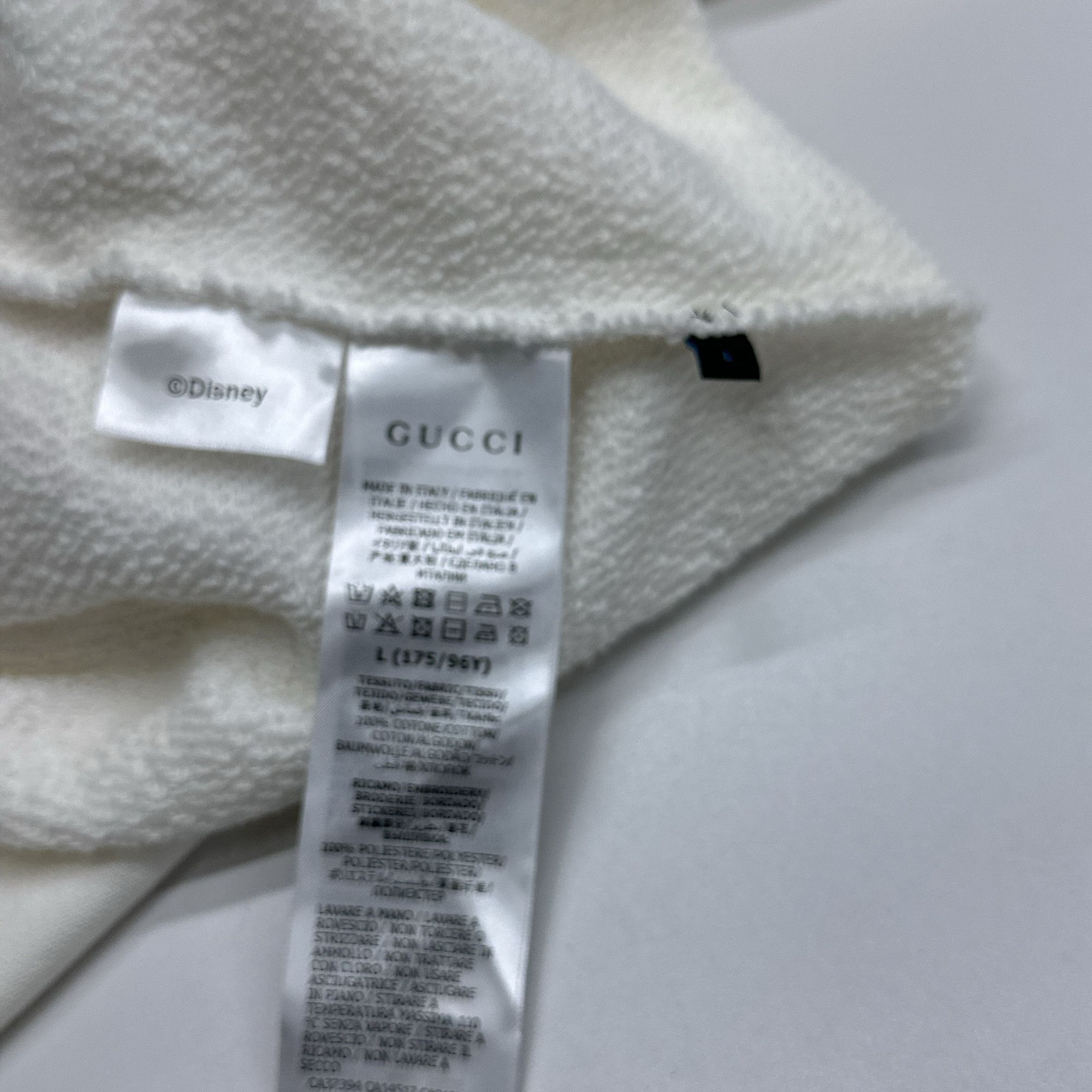 Gucci Gucci x Disney Donald Duck Sweatshirt Size L Size L / US 10 / IT 46 - 6 Thumbnail