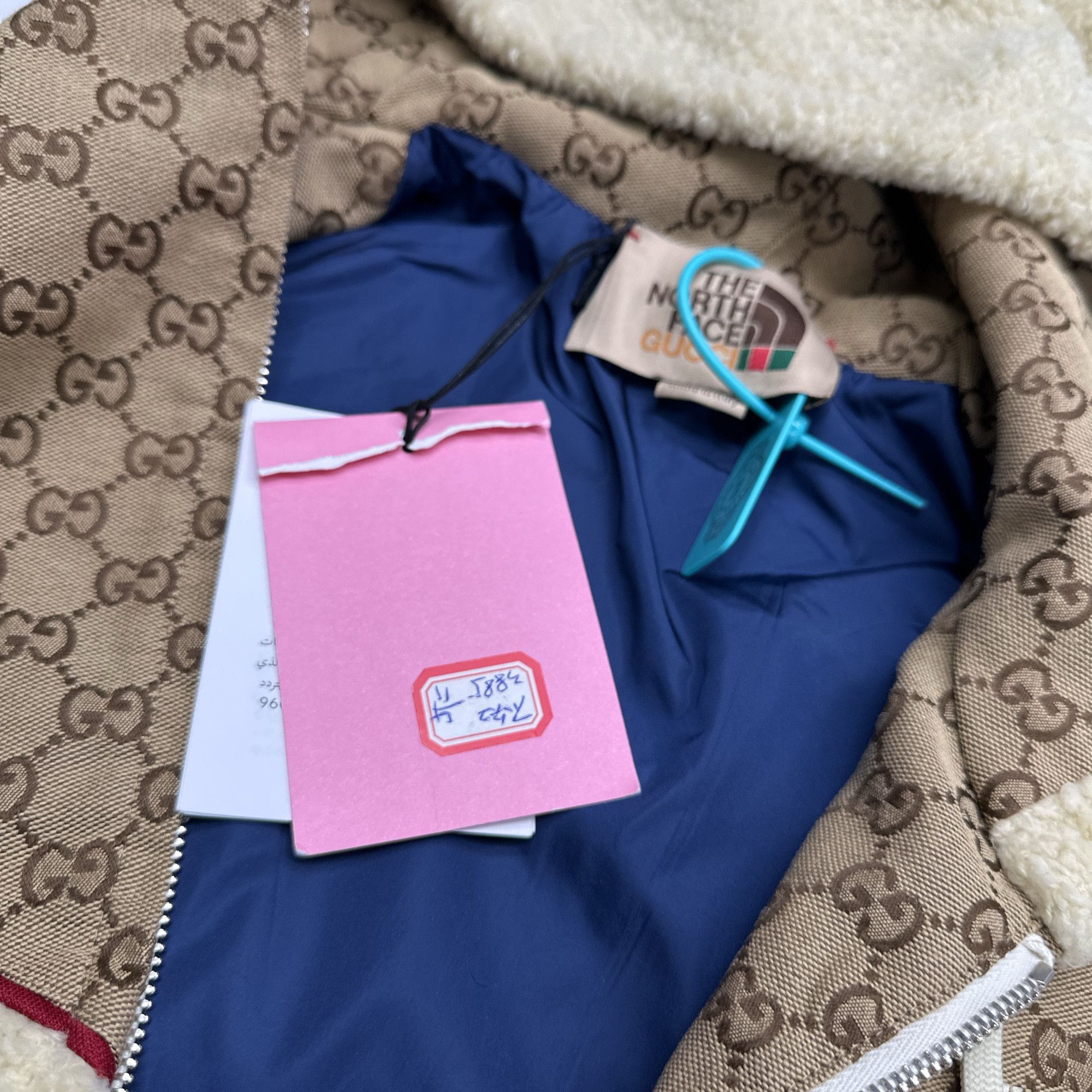 Gucci Gucci x The North Face GG Logo Fleece Jacket Size S Size US S / EU 44-46 / 1 - 5 Thumbnail