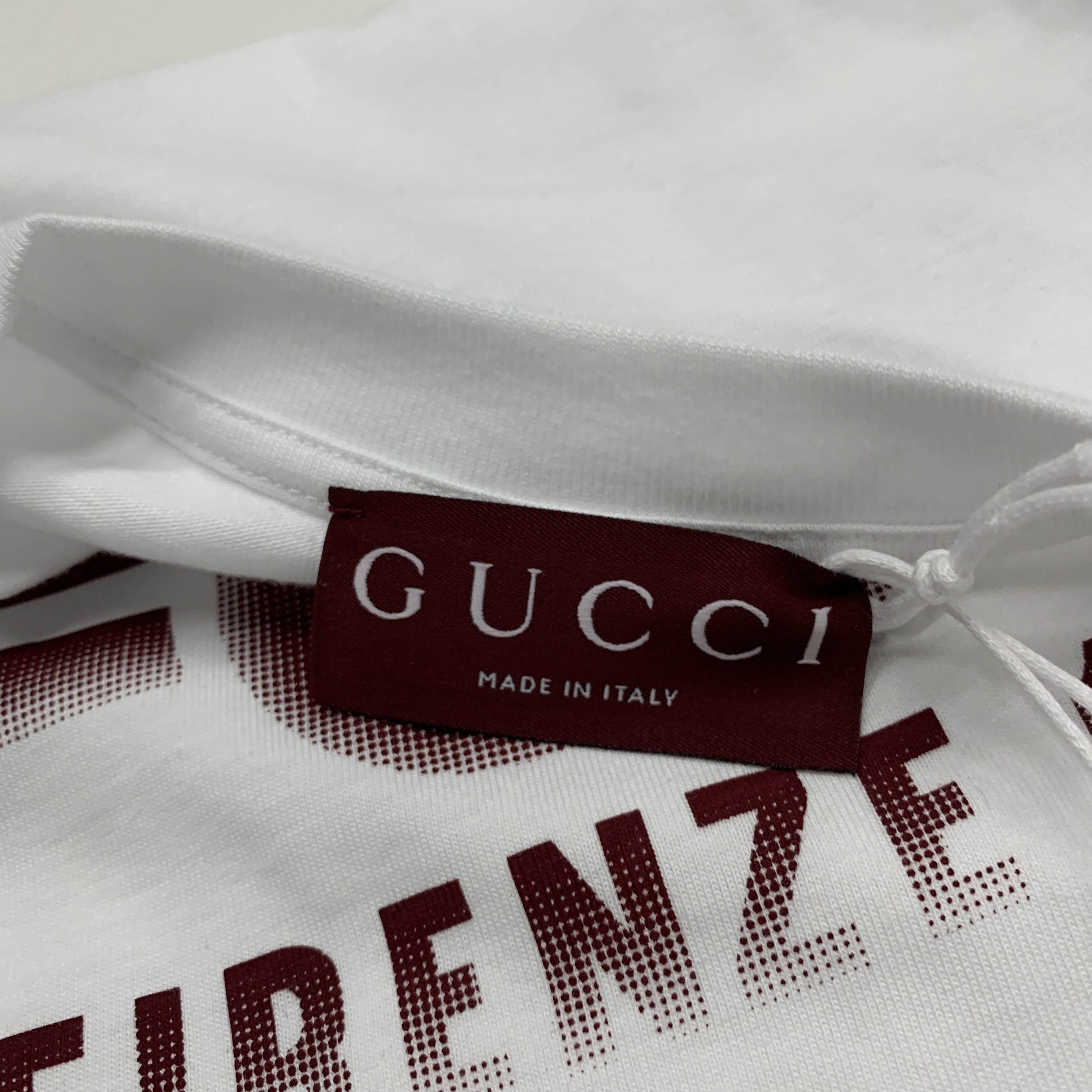 Gucci Gucci Logo Print T-Shirt Size M Size US M / EU 48-50 / 2 - 3 Thumbnail