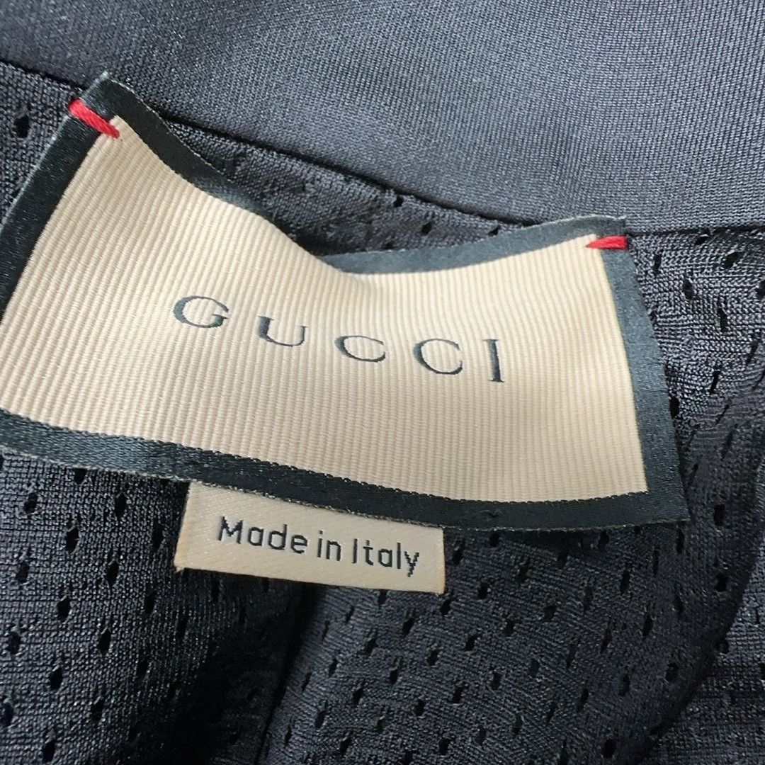 Gucci GUCCI Logo Stripe Zip Track Jacket Size S Size US S / EU 44-46 / 1 - 4 Thumbnail