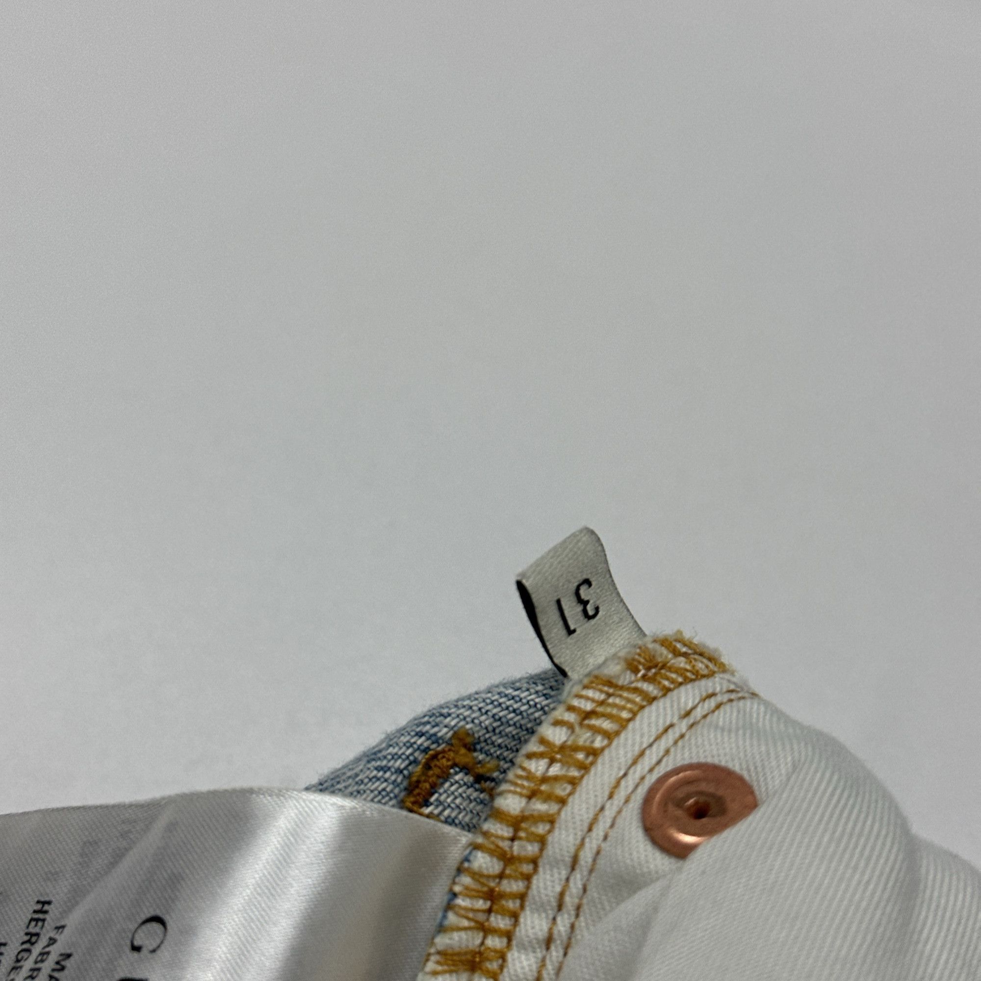 Gucci Gucci Future Graphic Denim Jeans Size 31 Size US 31 - 4 Thumbnail
