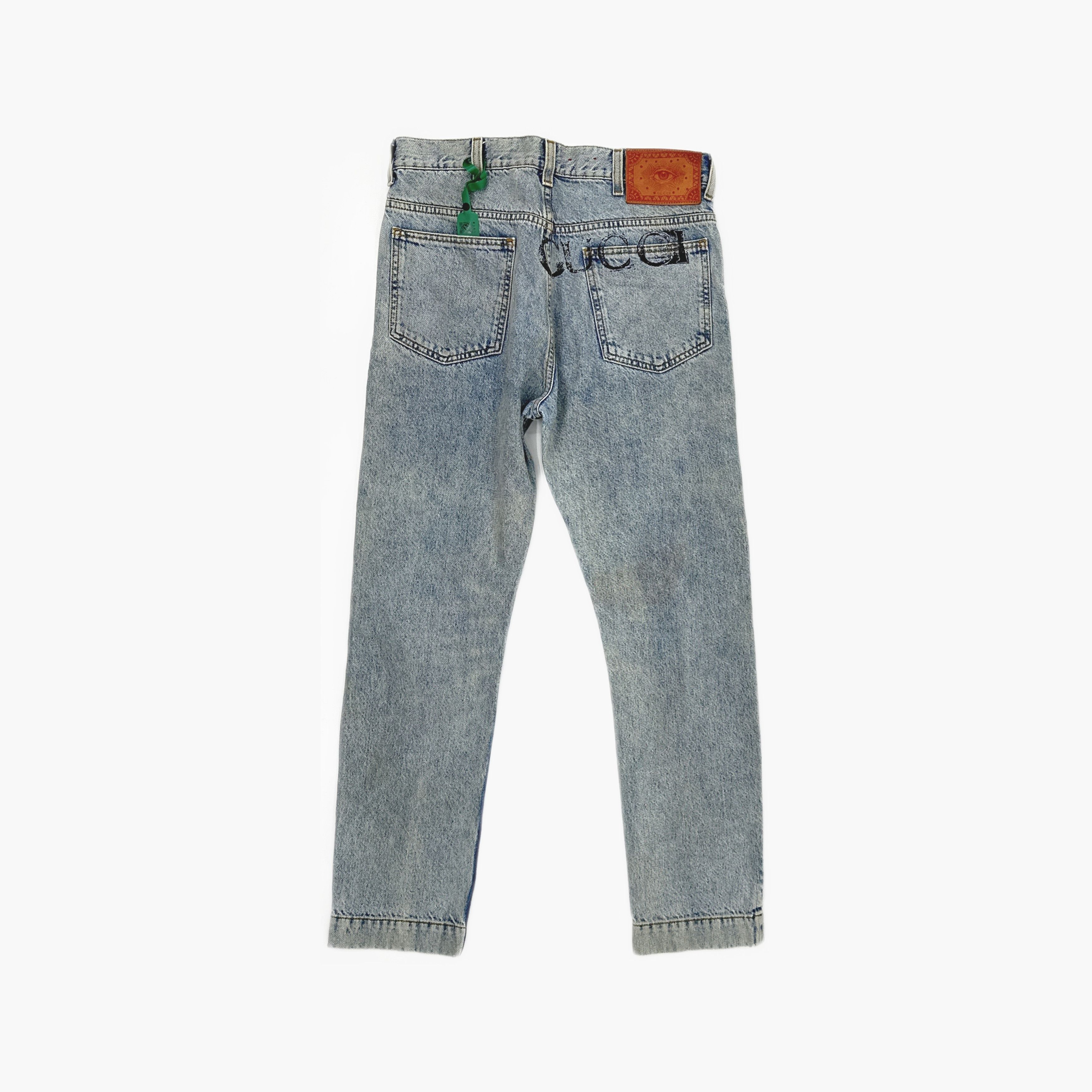 Gucci Gucci Future Graphic Denim Jeans Size 31 Size US 31 - 2 Thumbnail