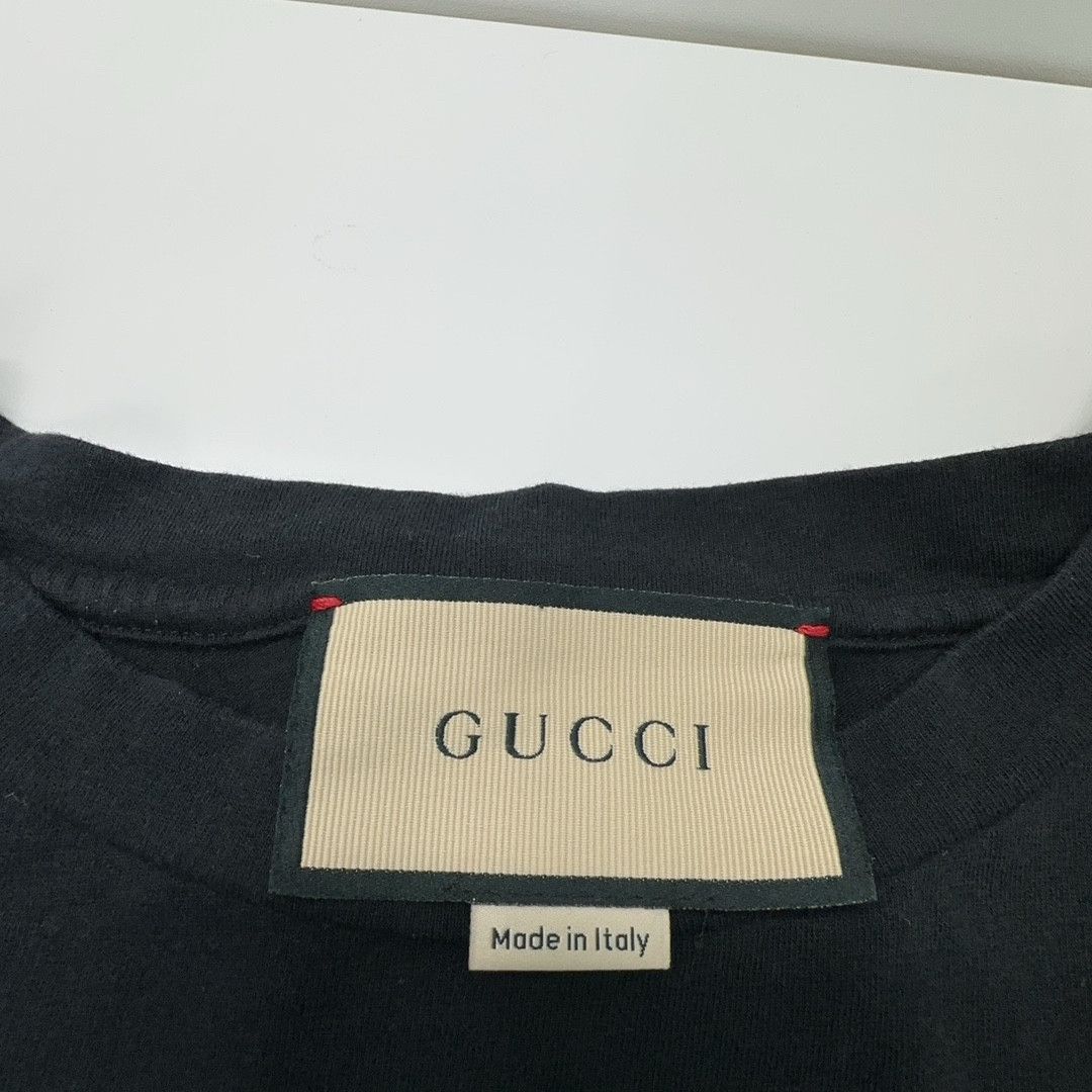 Gucci Gucci Logo Flower Embroidered T-Shirt Size S Size US S / EU 44-46 / 1 - 3 Thumbnail