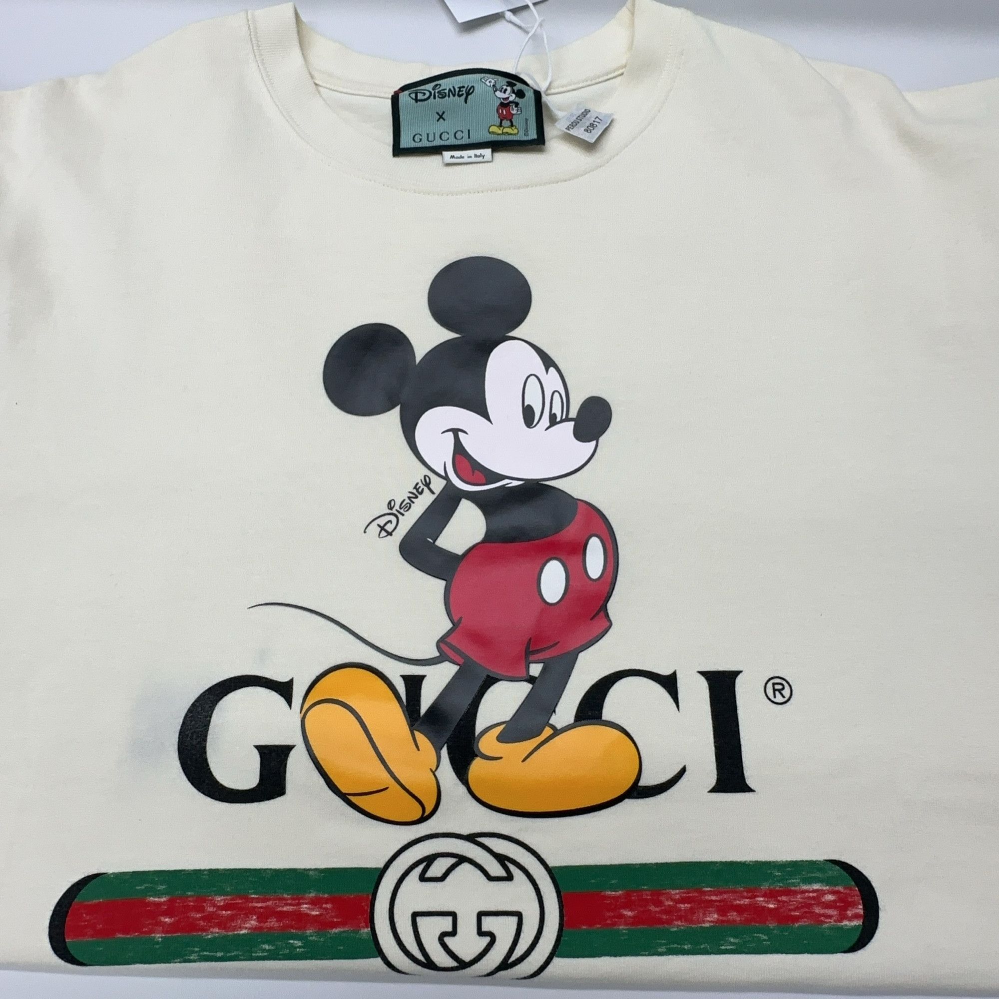 Gucci Gucci x Disney Mickey Mouse T-Shirt Size M Size US M / EU 48-50 / 2 - 7 Thumbnail