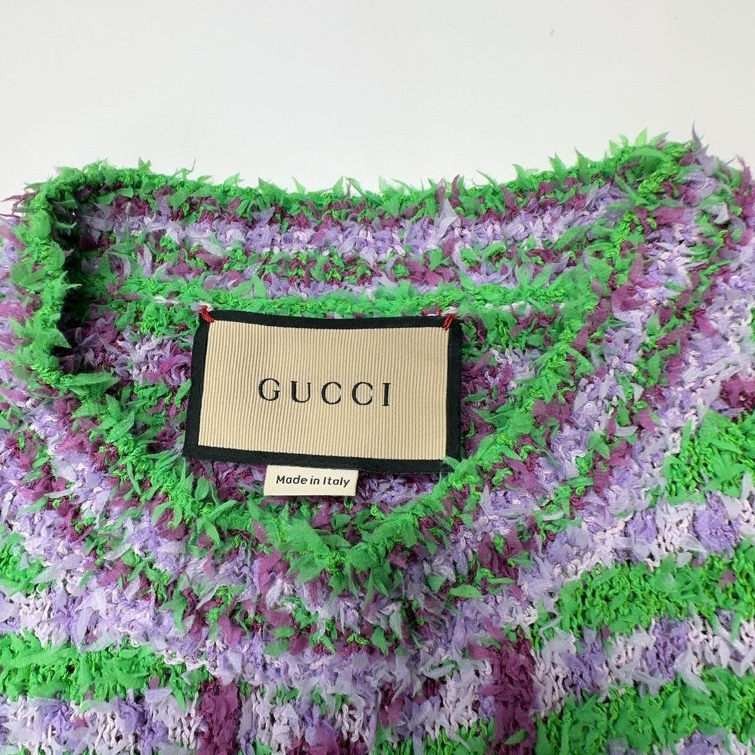 Gucci Gucci GG Striped Knit Top Size S Size S / US 4 / IT 40 - 6 Thumbnail