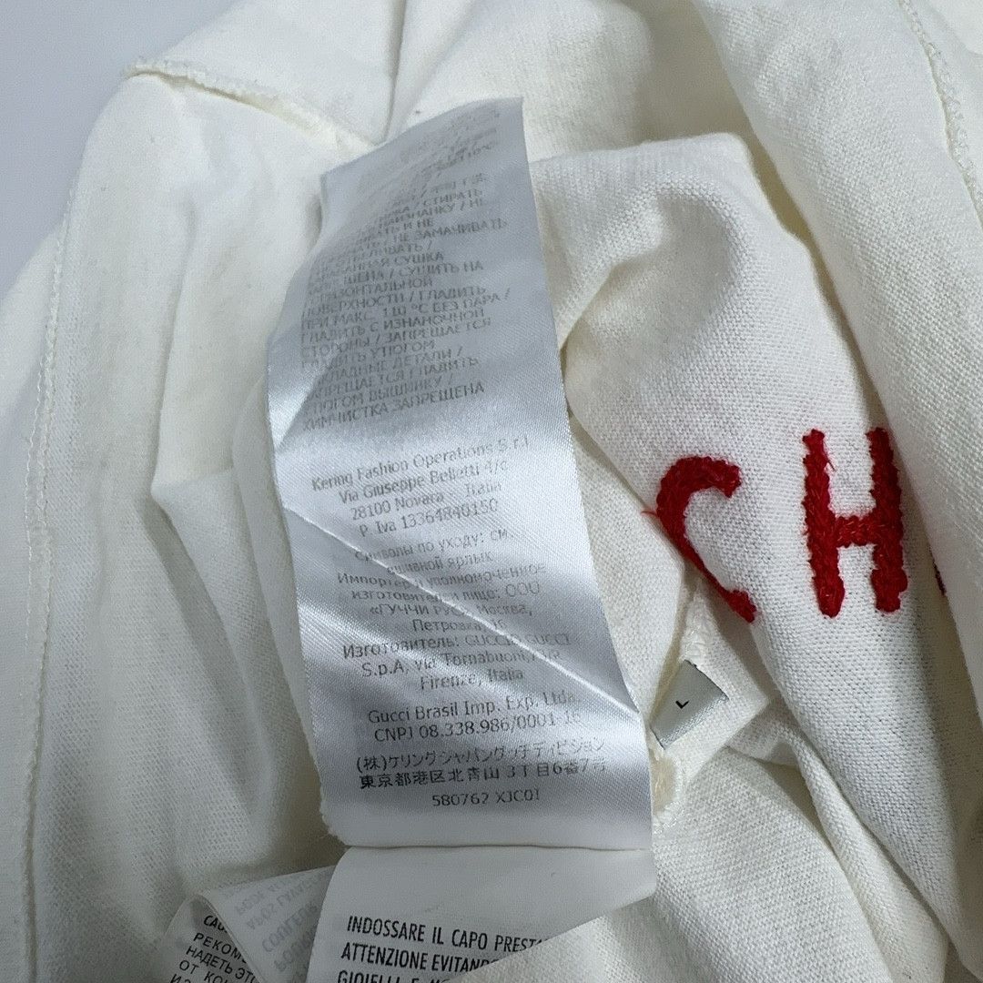 Gucci Gucci Lamb Embroidery T-Shirt Size L Size L / US 10 / IT 46 - 5 Thumbnail