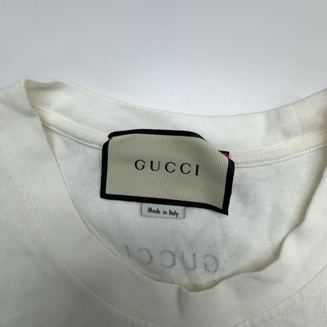 Gucci Gucci Lamb Embroidery T-Shirt Size L Size L / US 10 / IT 46 - 3 Thumbnail