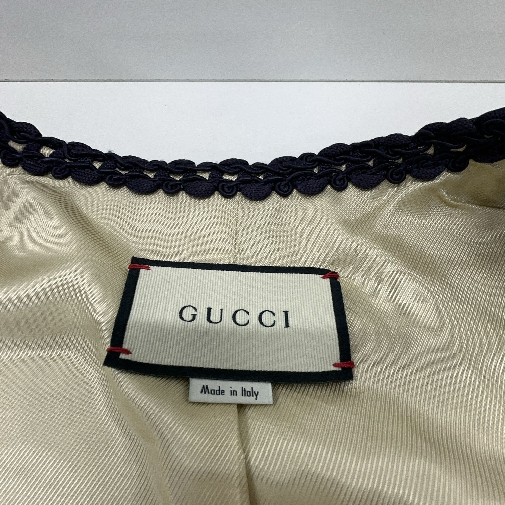 Gucci Gucci GG Logo Tweed Jacket Size 38 Size XS / US 0-2 / IT 36-38 - 5 Thumbnail