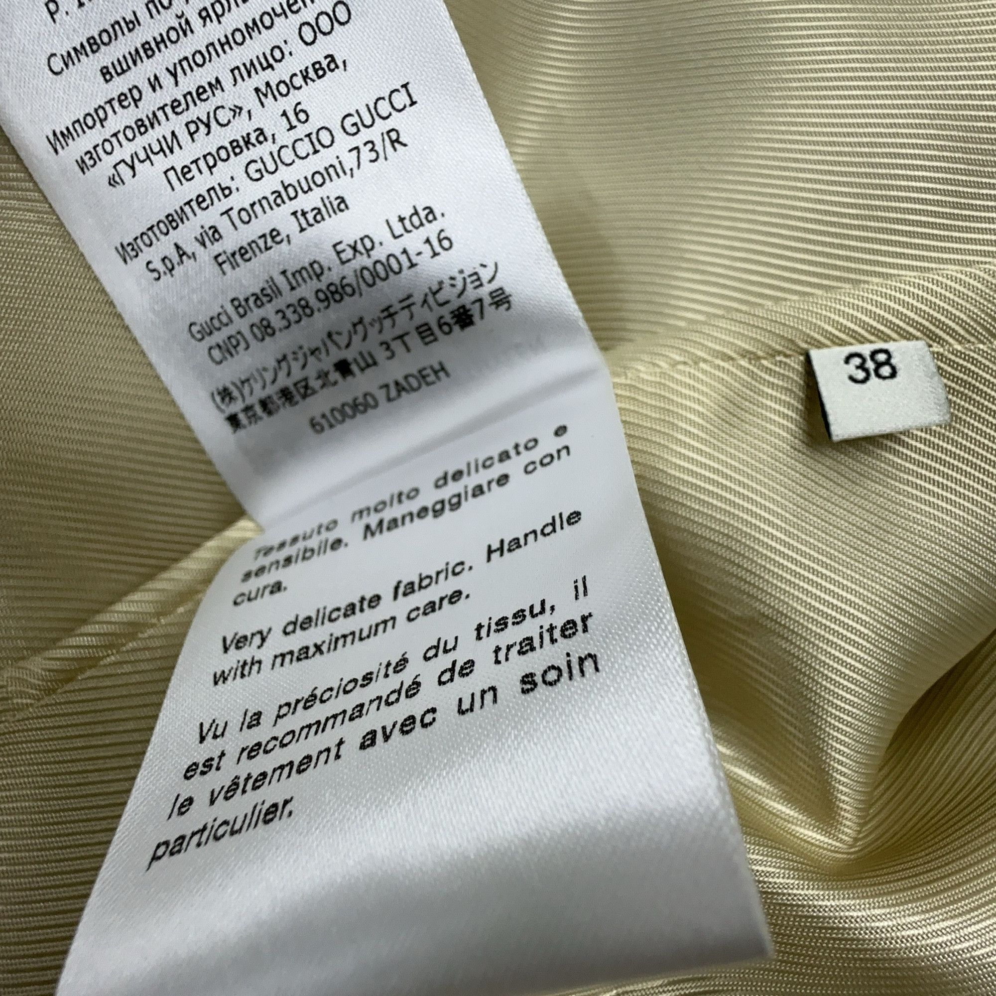 Gucci Gucci GG Logo Tweed Jacket Size 38 Size XS / US 0-2 / IT 36-38 - 4 Thumbnail