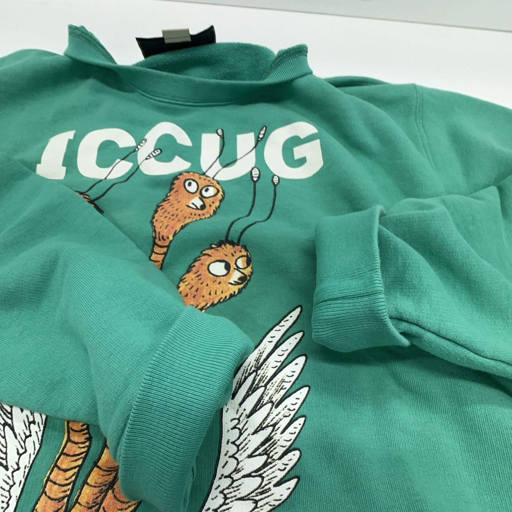 Gucci Gucci ICCUG Graphic Sweatshirt Green Size S Size US S / EU 44-46 / 1 - 7 Thumbnail
