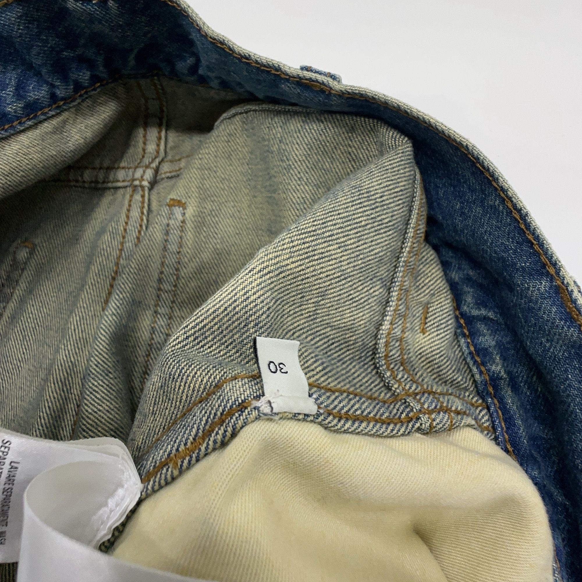 Gucci Gucci Embroidered Patch Denim Jeans Size 30 Size US 30 / EU 46 - 5 Thumbnail