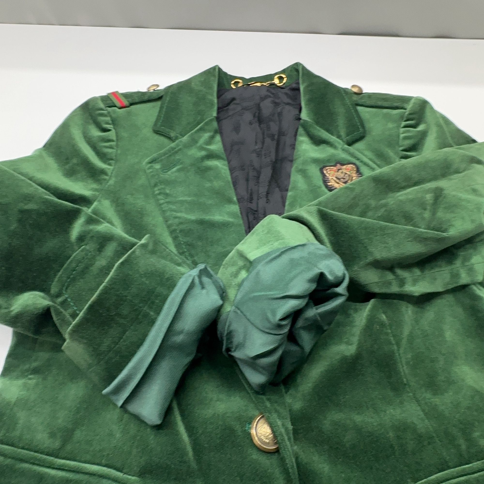 Gucci Gucci Green Velvet Blazer Size 38 Size XS / US 0-2 / IT 36-38 - 7 Thumbnail