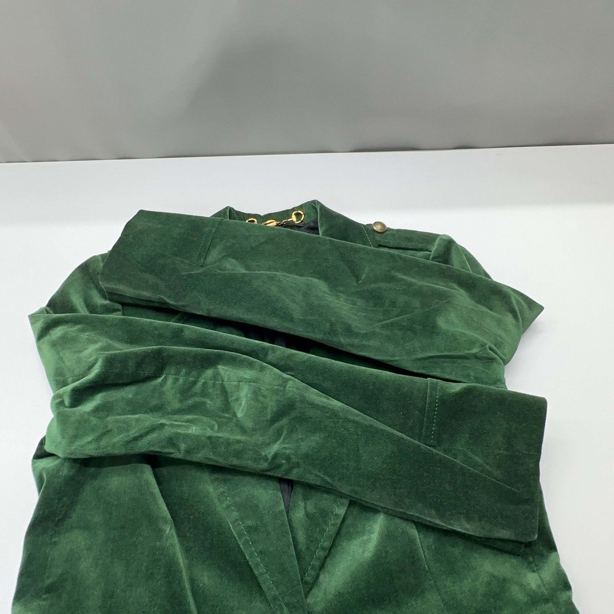 Gucci Gucci Green Velvet Blazer Size 38 Size XS / US 0-2 / IT 36-38 - 6 Thumbnail