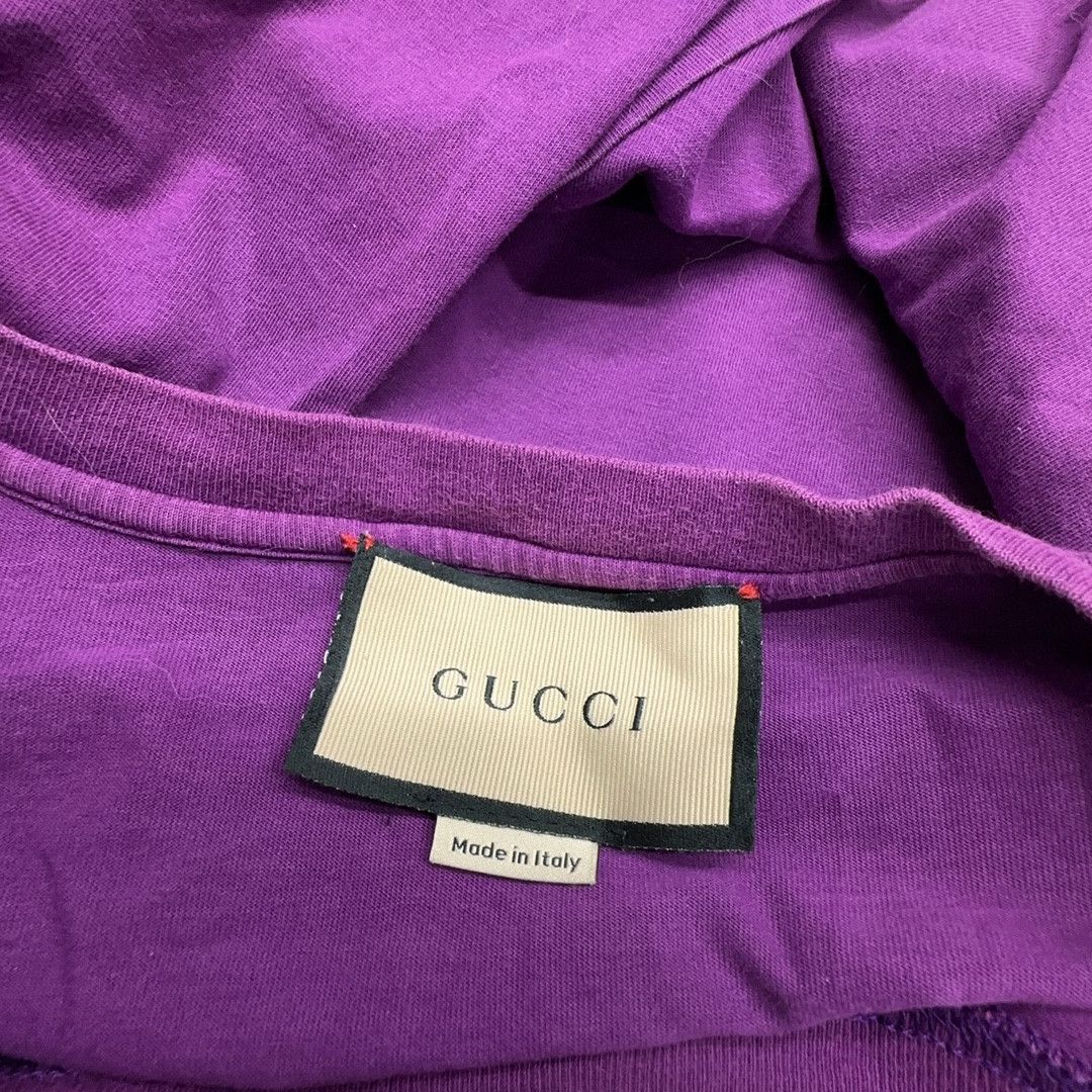 Gucci Gucci Blueberry Logo T-Shirt Size L Size US L / EU 52-54 / 3 - 3 Thumbnail