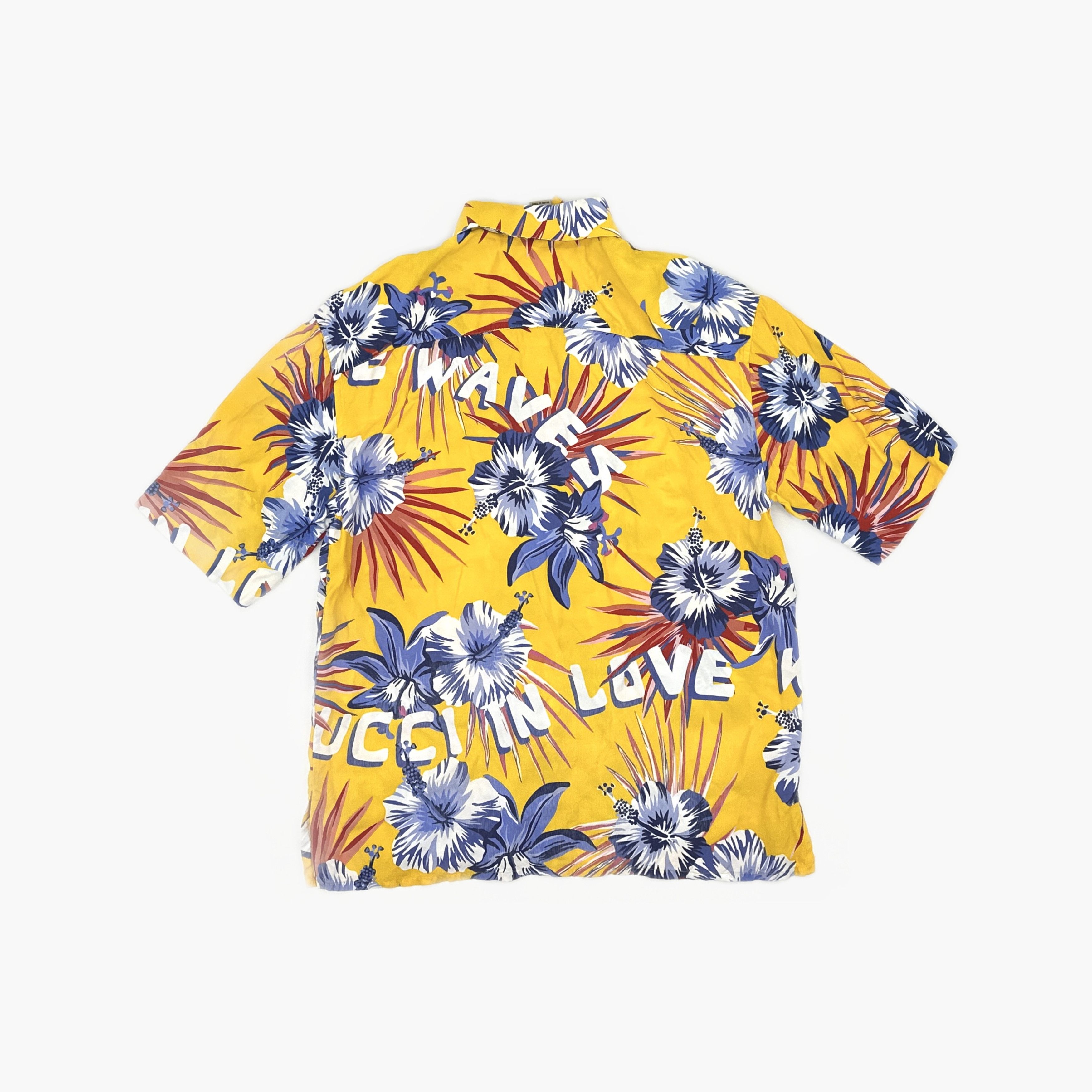 Gucci Gucci Floral Print Button Up Shirt Size 38 Size XS / US 0-2 / IT 36-38 - 2 Thumbnail