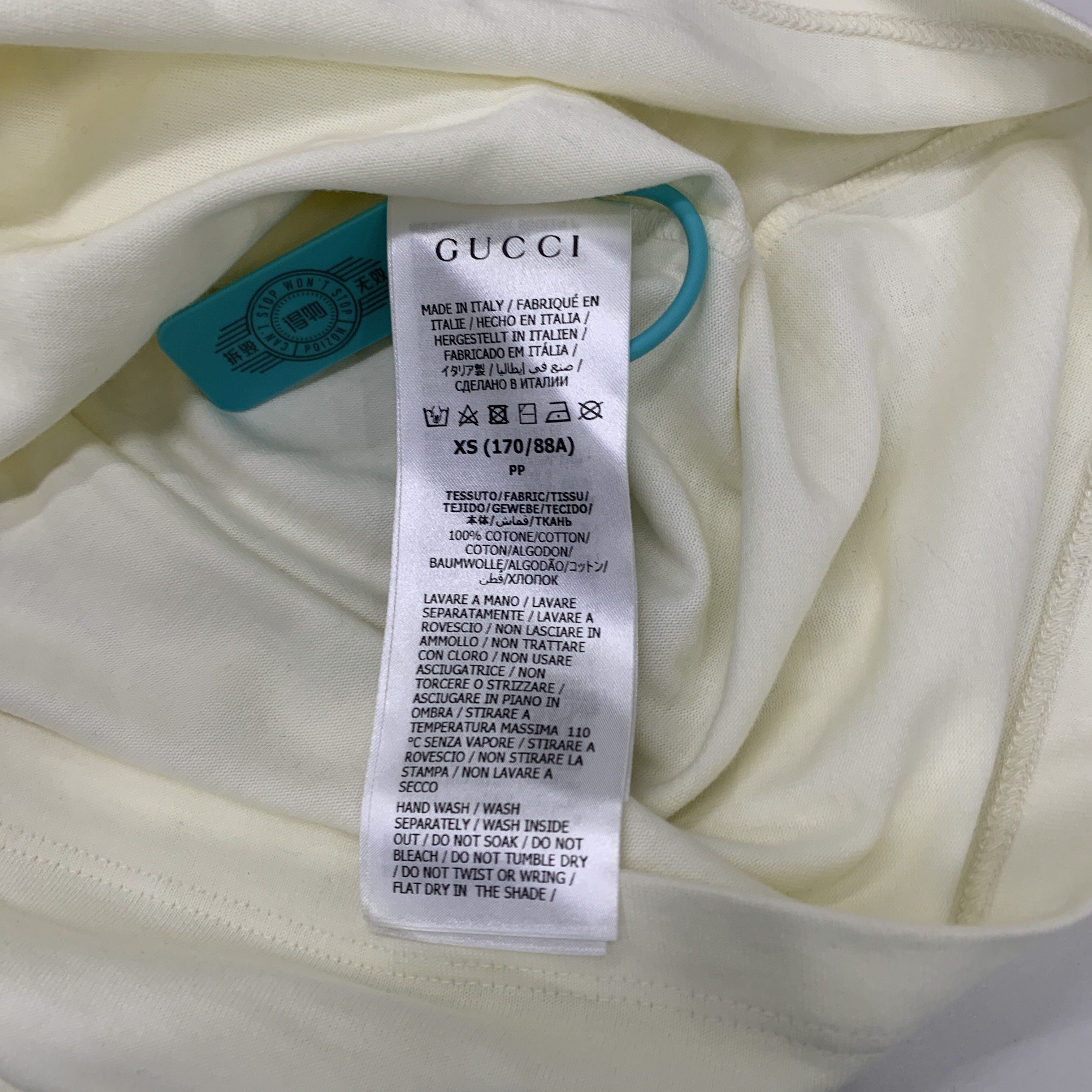 Gucci GUCCI Blade Print T-Shirt XS Size US XS / EU 42 / 0 - 4 Thumbnail