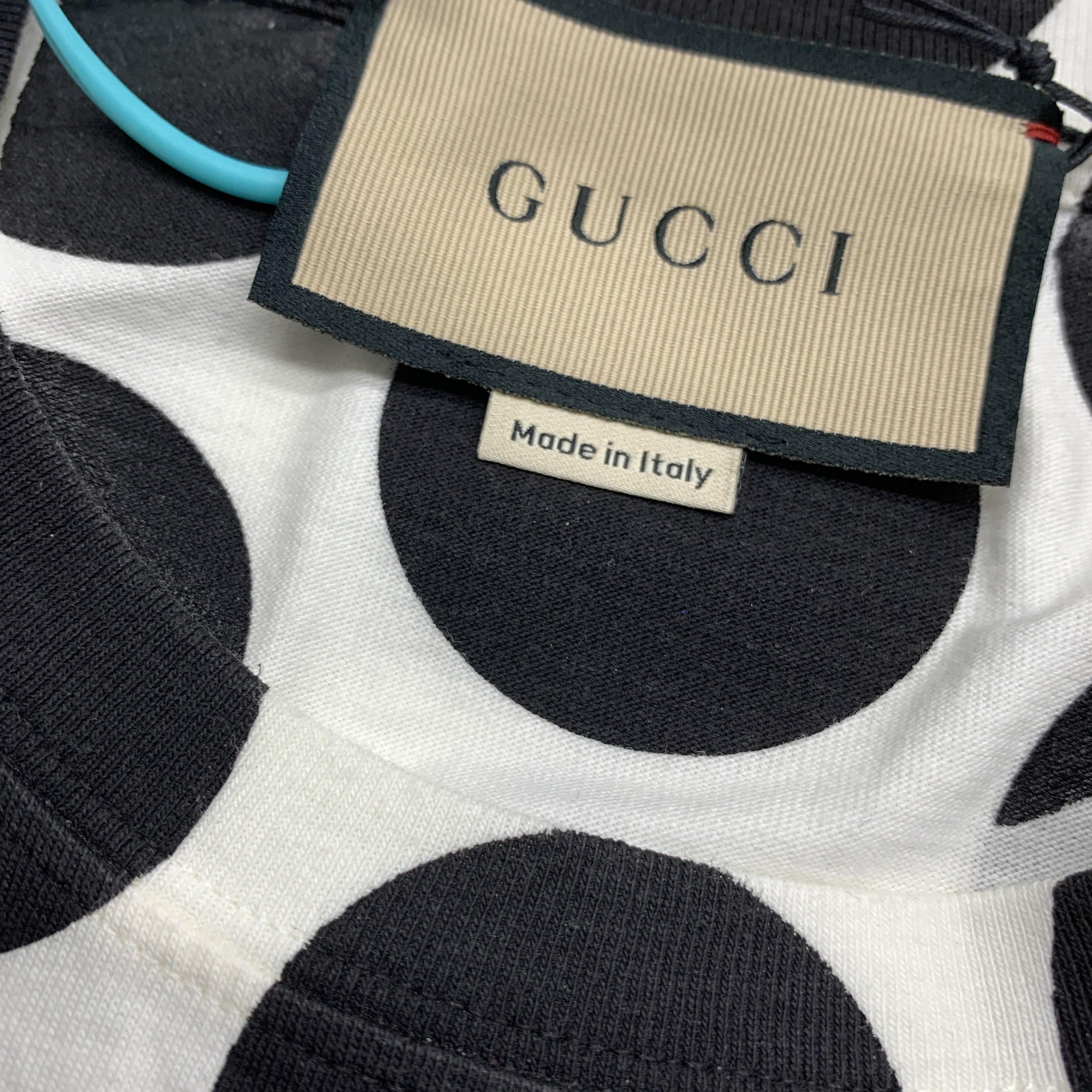 Gucci Gucci Polka Dot Print T-Shirt Size XS Size US XS / EU 42 / 0 - 2 Thumbnail