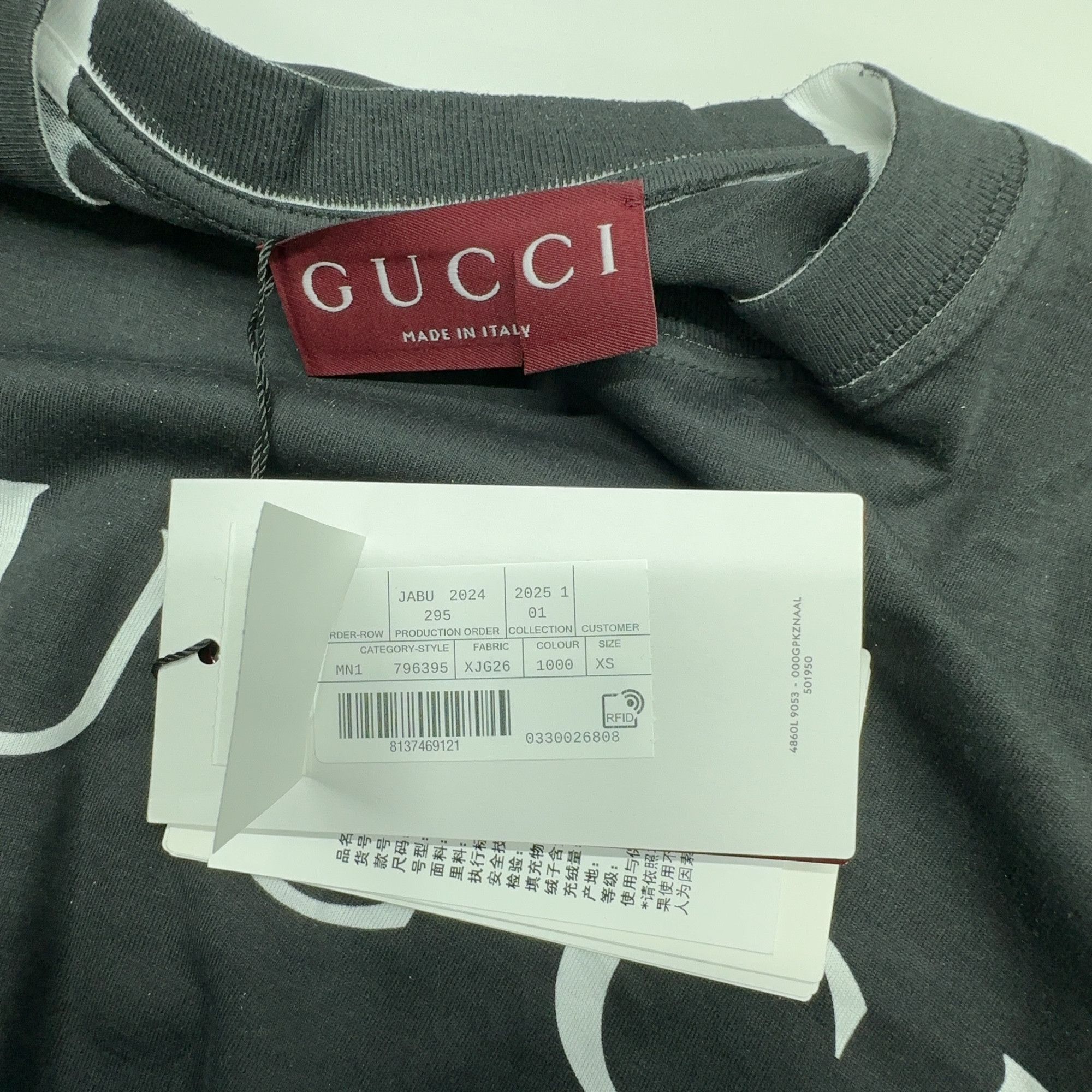 Gucci Gucci Logo Print T-Shirt Size XS Size US XS / EU 42 / 0 - 5 Thumbnail