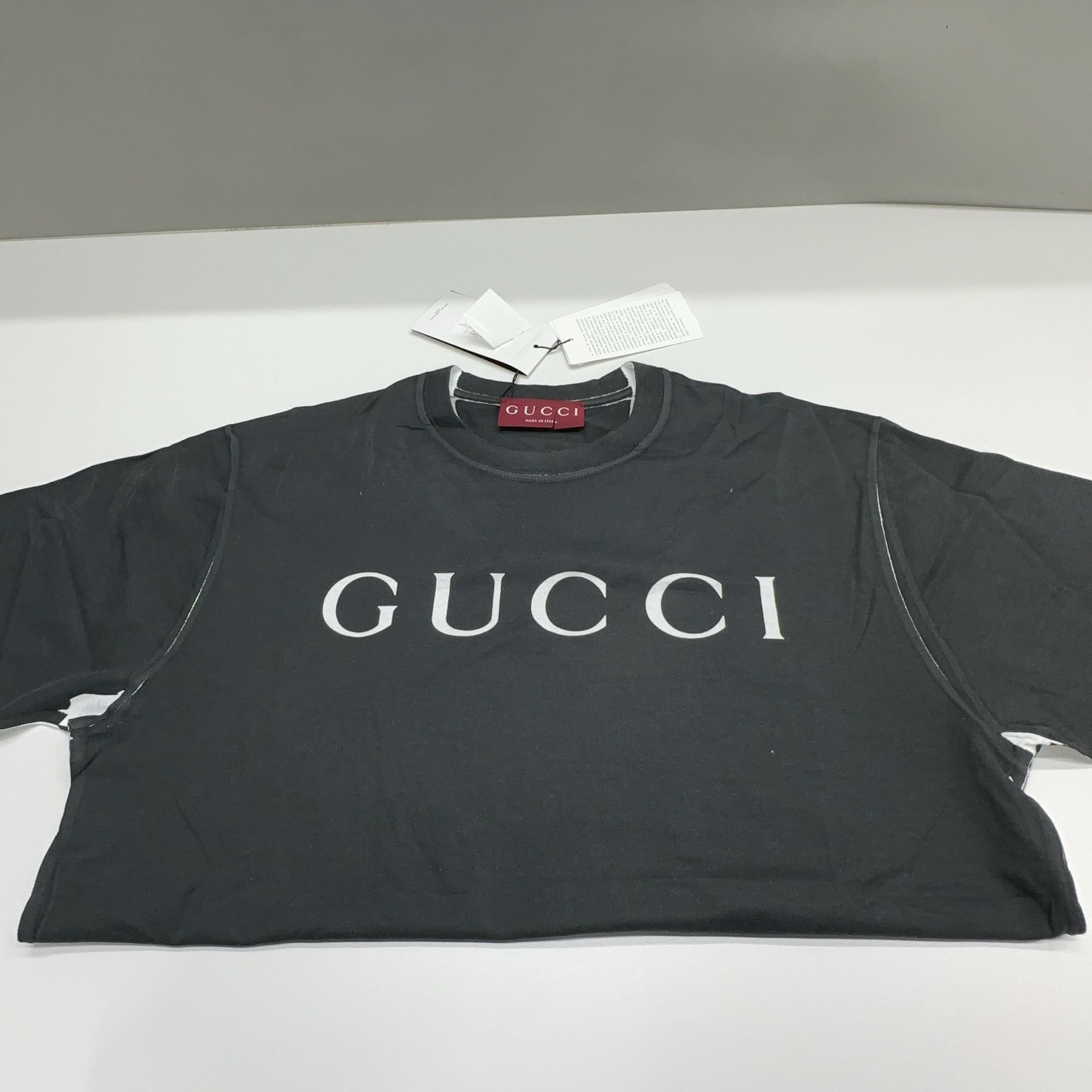 Gucci Gucci Logo Print T-Shirt Size XS Size US XS / EU 42 / 0 - 7 Thumbnail