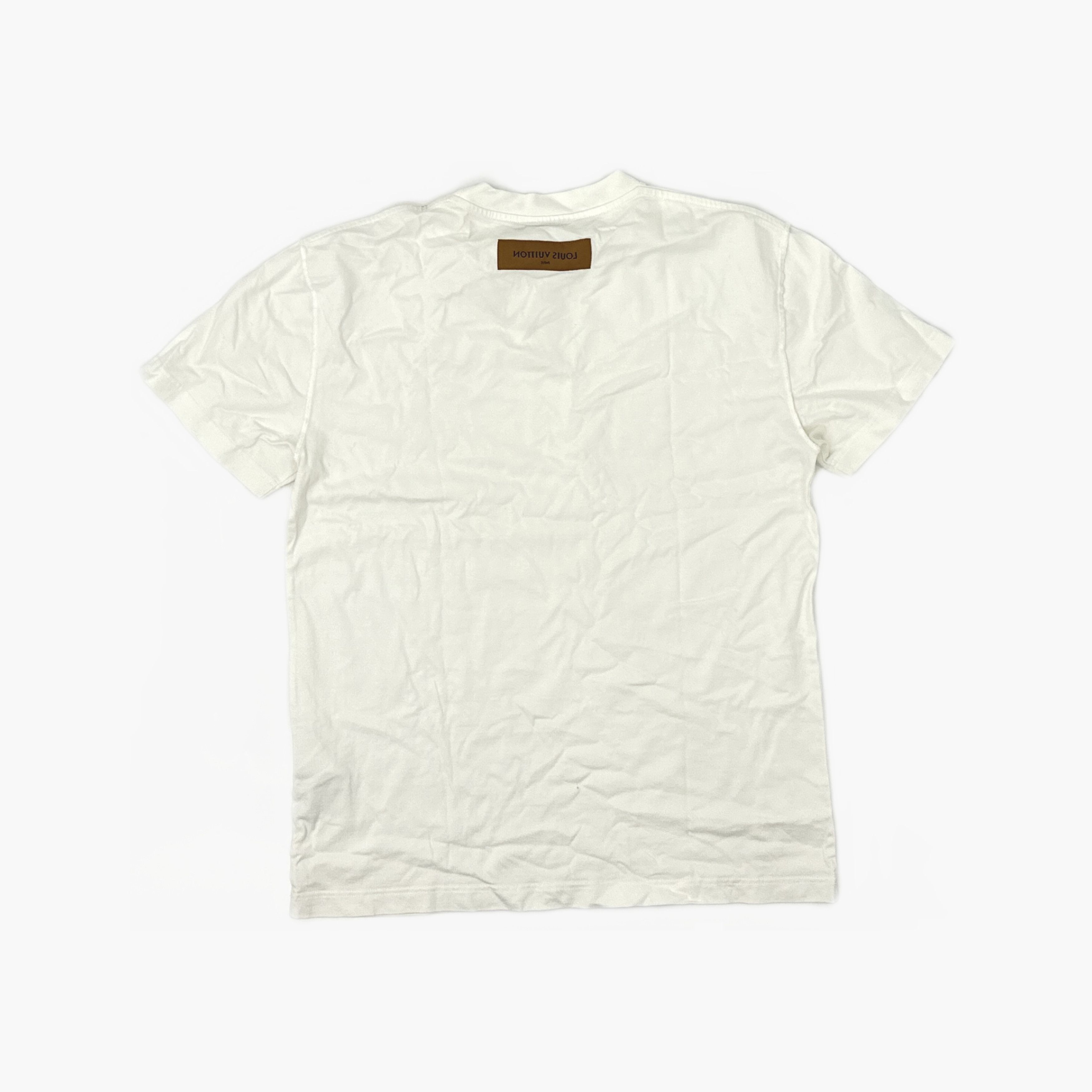 Louis Vuitton Louis Vuitton Logo Embossed T-Shirt Size XS Size US XS / EU 42 / 0 - 2 Thumbnail