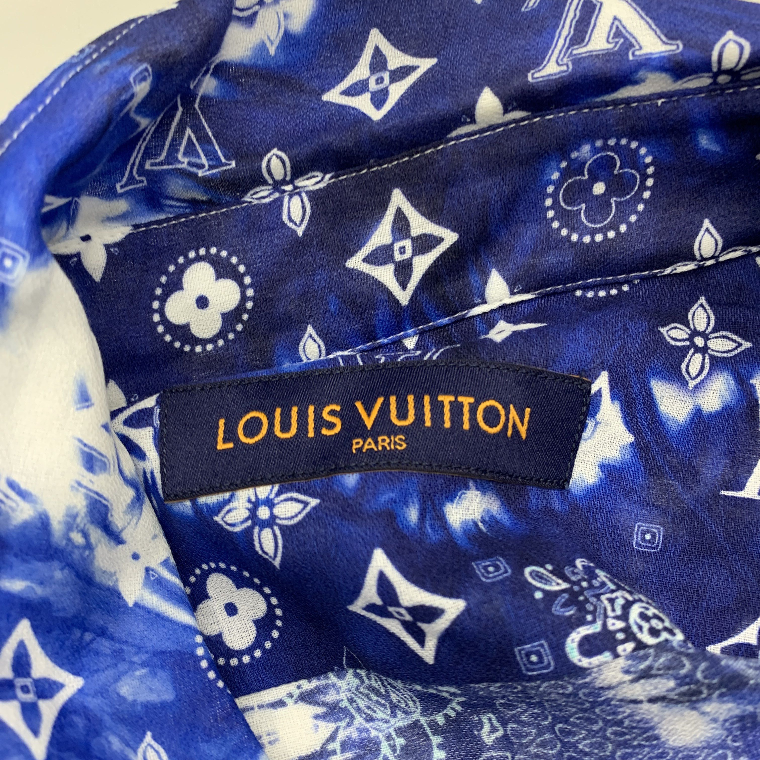 Louis Vuitton Louis Vuitton Monogram Tie-Dye Shirt Size L Size US L / EU 52-54 / 3 - 3 Thumbnail