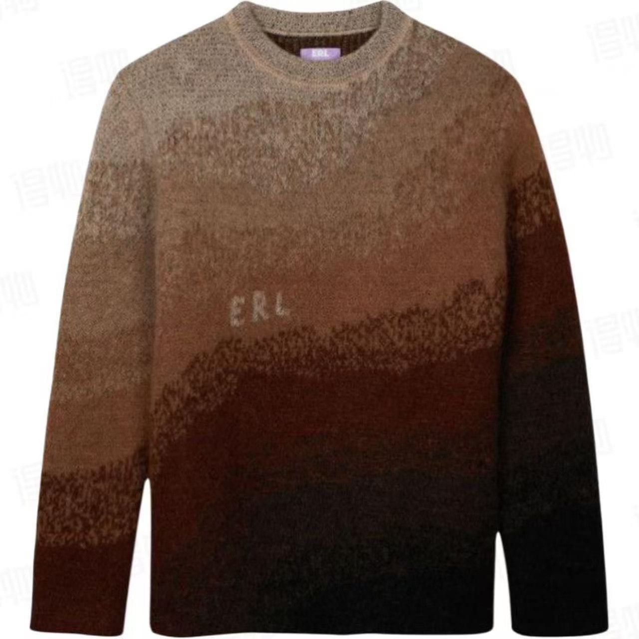 ERL ERL Mohair Blend Ombre Sweater Size L Size US L / EU 52-54 / 3 - 3 Thumbnail