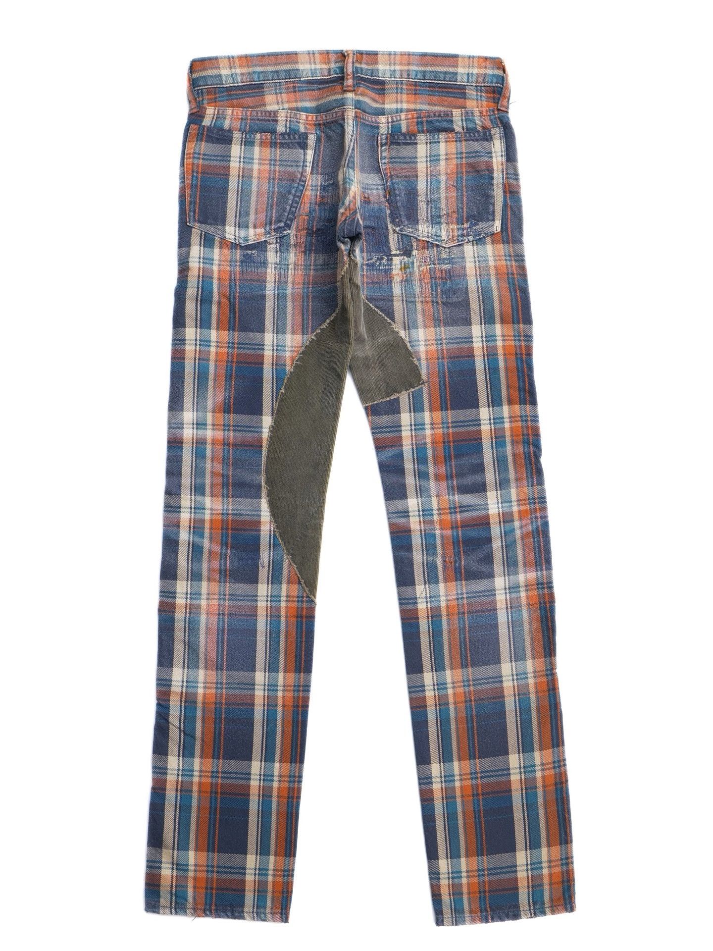 Kapital Kountry KAPITAL KOUNTRY Jeweled Plaid Denim Jeans Size 30 Size US 30 / EU 46 - 6 Thumbnail