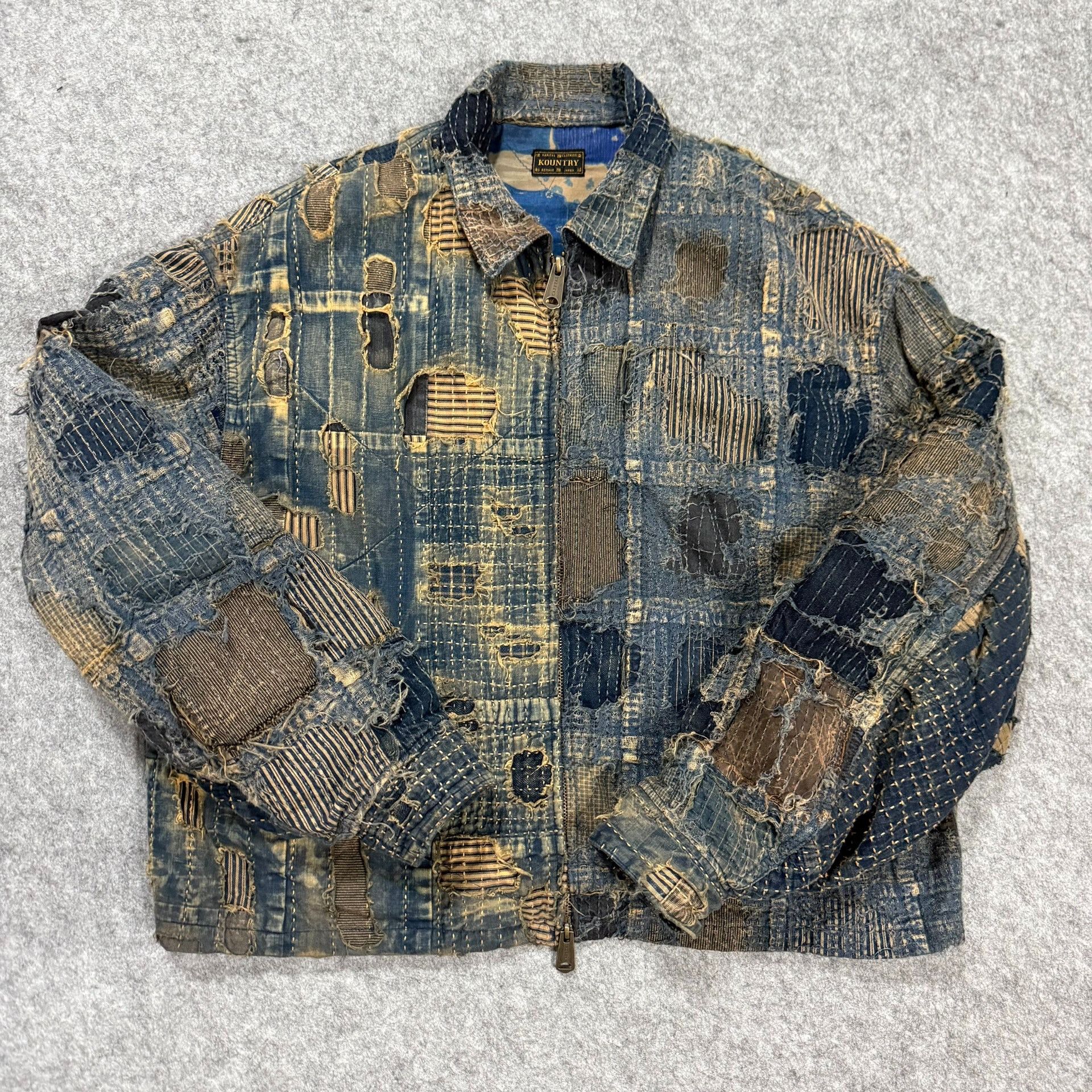 Kapital Kapital Boro Sashiko Spring Jacket Size L Size US L / EU 52-54 / 3 - 2 Thumbnail