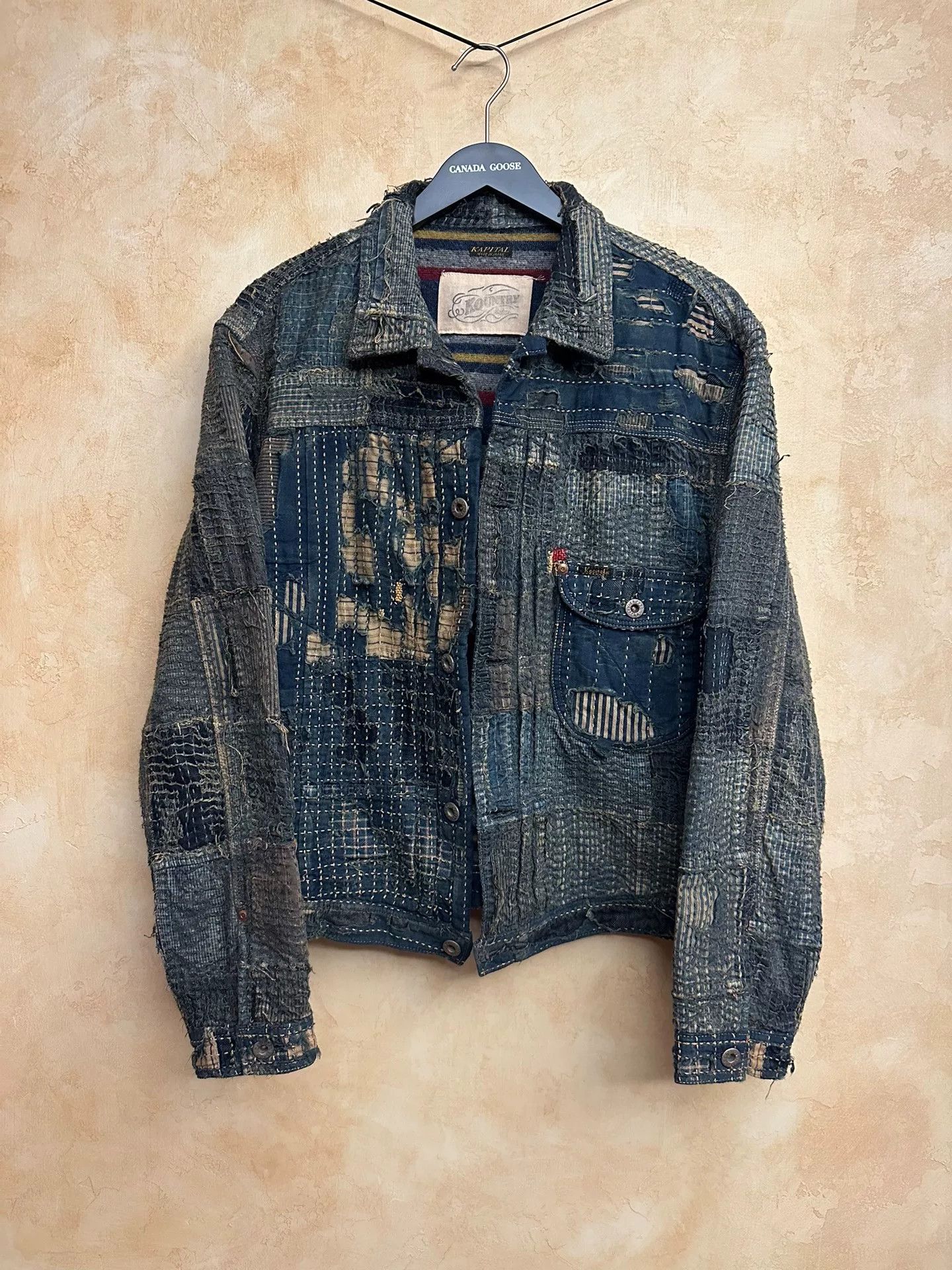 Kapital Kapital Kountry Boro Patchwork Jacket Size XL Size US XL / EU 56 / 4 - 2 Thumbnail