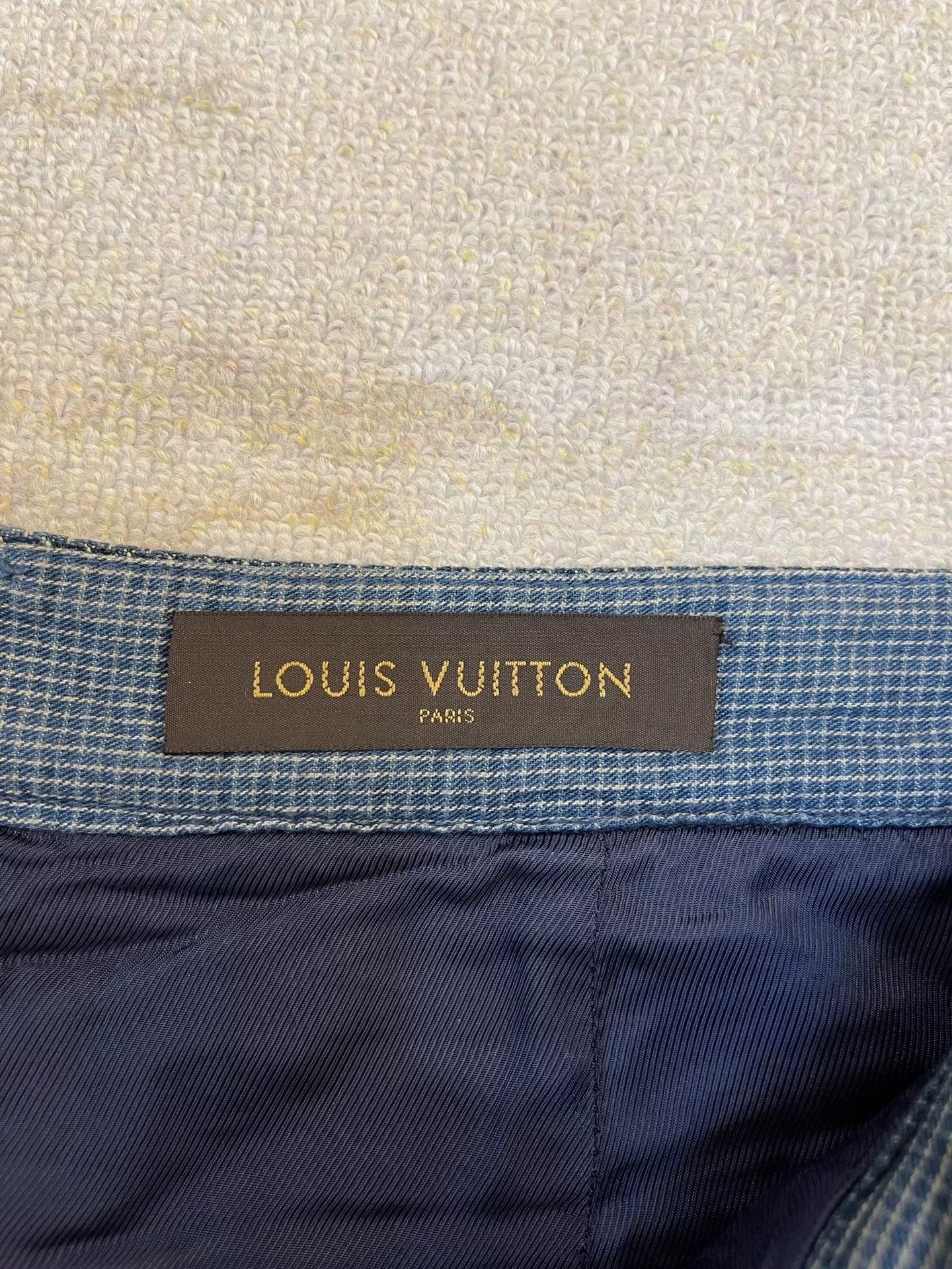Louis Vuitton Louis Vuitton Boro Patchwork Shorts Size 32 Size US 32 / EU 48 - 9 Thumbnail