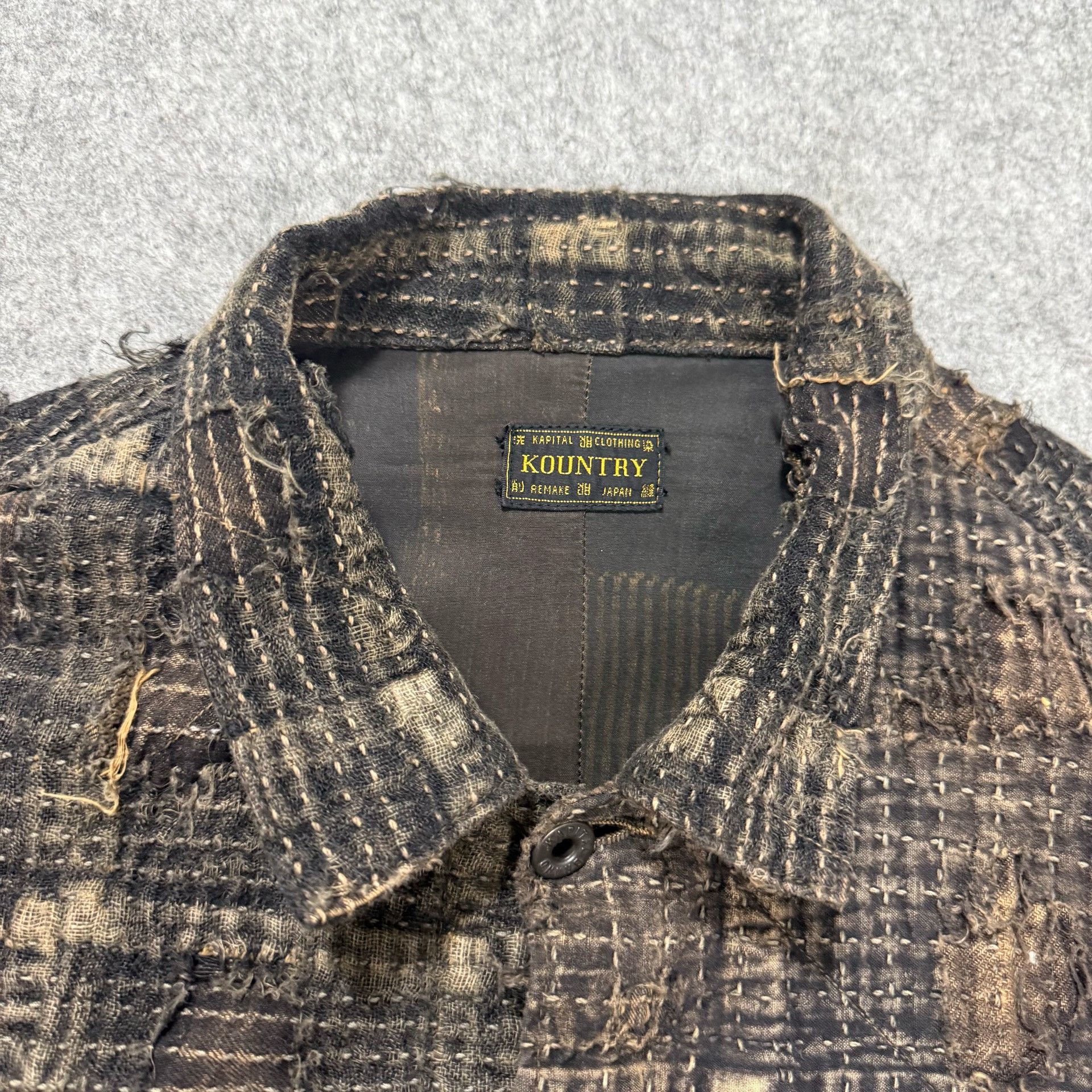 Kapital Kapital Boro Remake Denim Jacket Size 5 Size US XXL / EU 58 / 5 - 4 Thumbnail