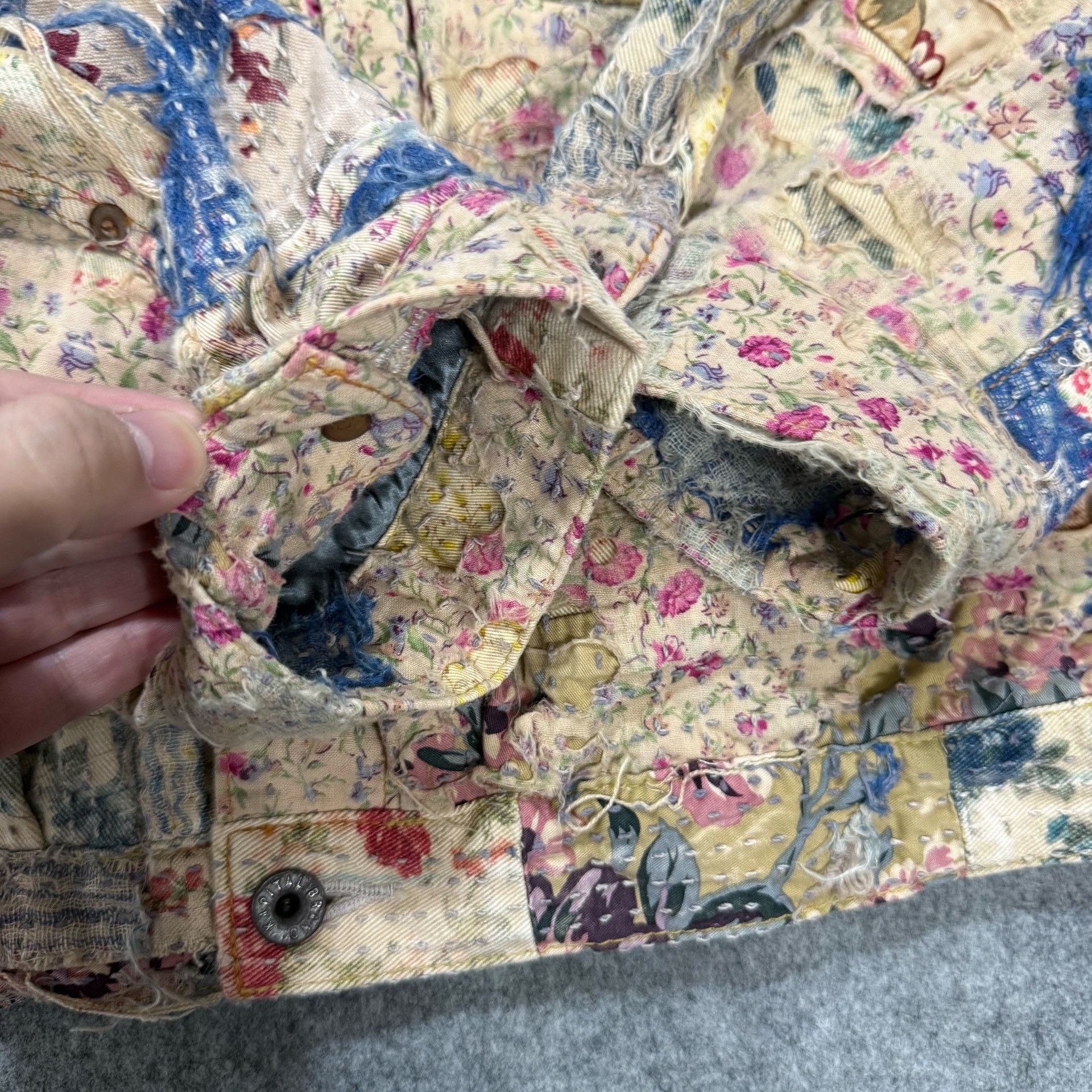 Kapital KAPITAL Kountry Boro Patchwork Jacket Size 5 Size US XXL / EU 58 / 5 - 5 Thumbnail