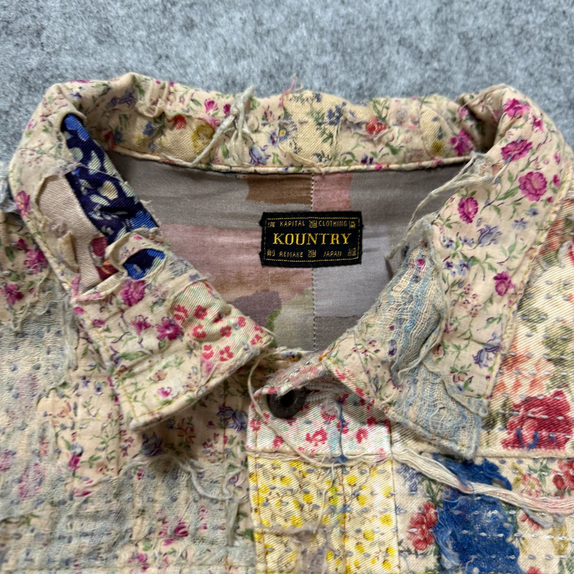 Kapital KAPITAL Kountry Boro Patchwork Jacket Size 5 Size US XXL / EU 58 / 5 - 9 Thumbnail